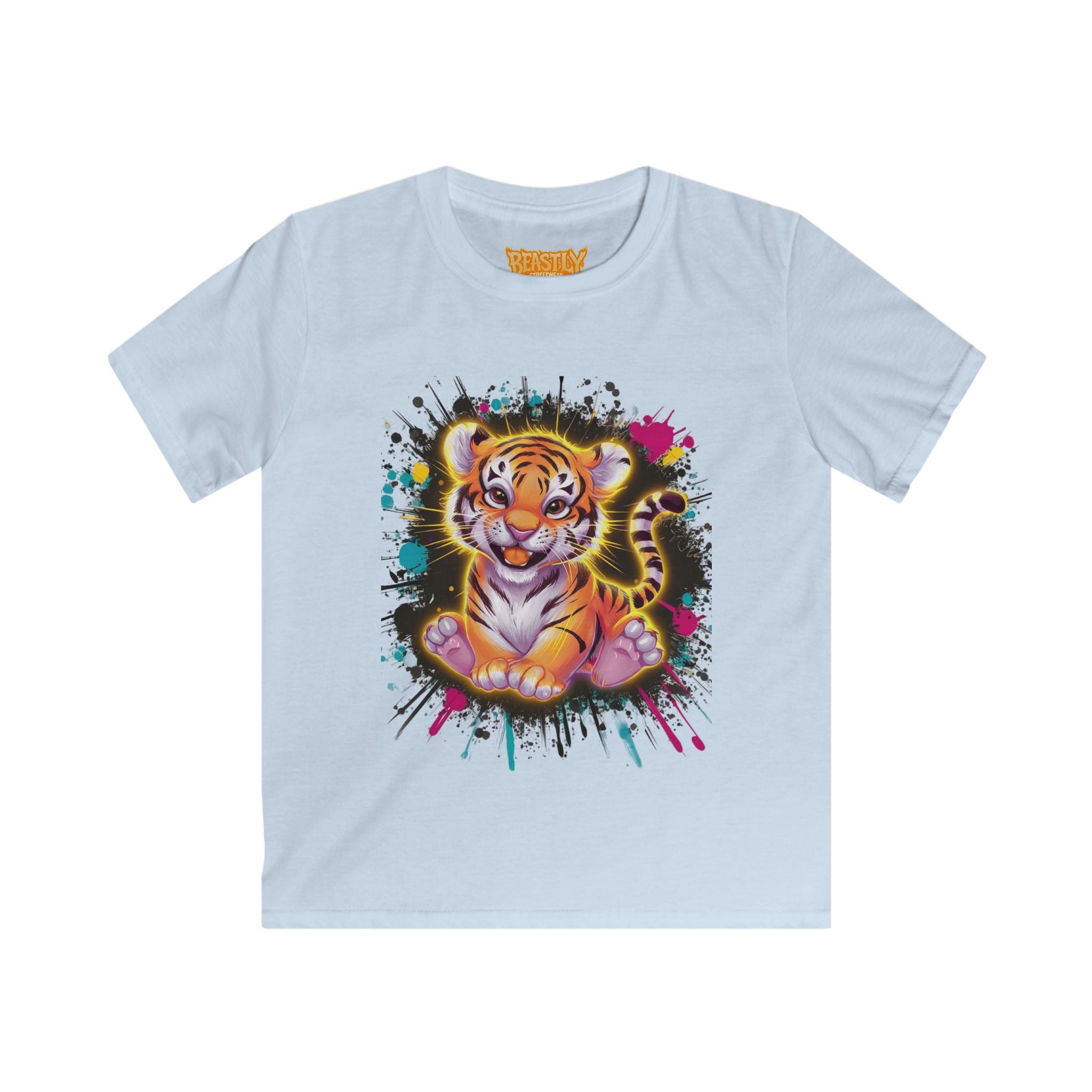 Radient Tiger Burst Youth Tee