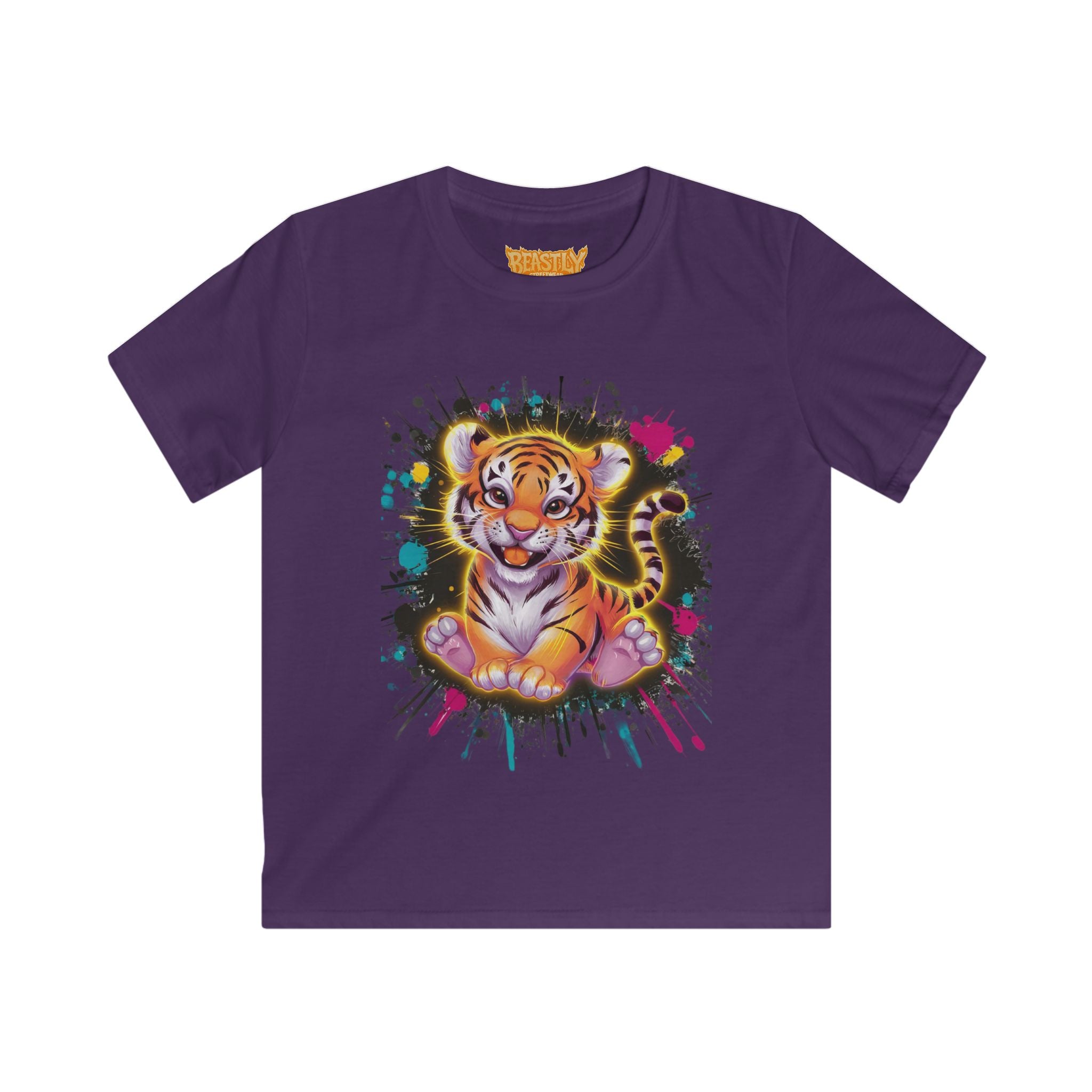 Radient Tiger Burst Youth Tee