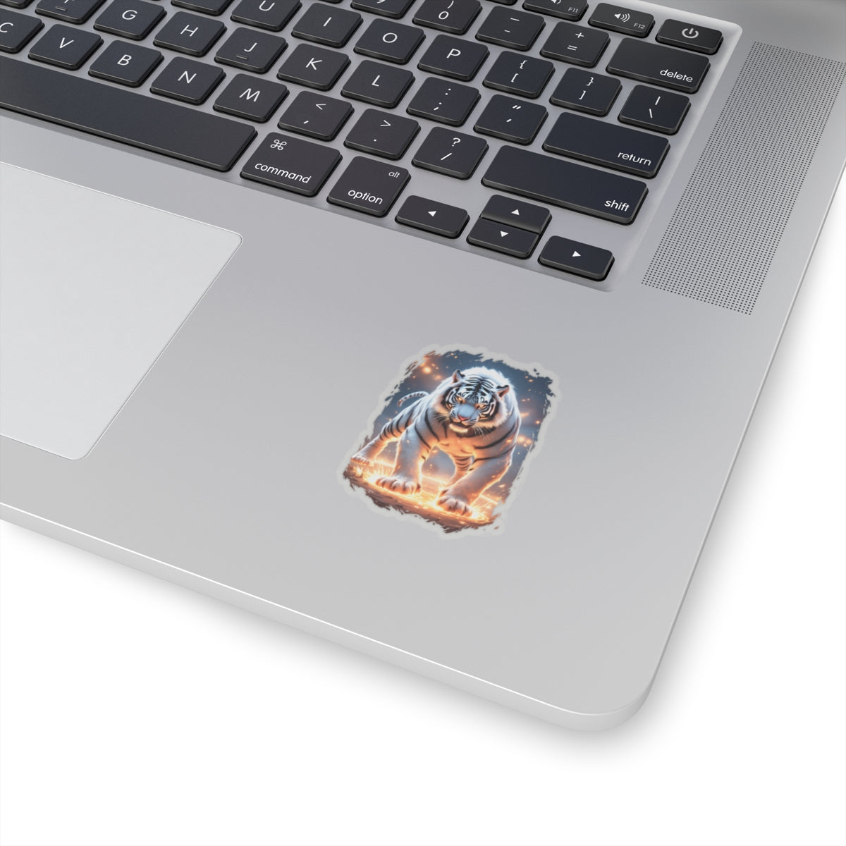 White Wildfire Sticker