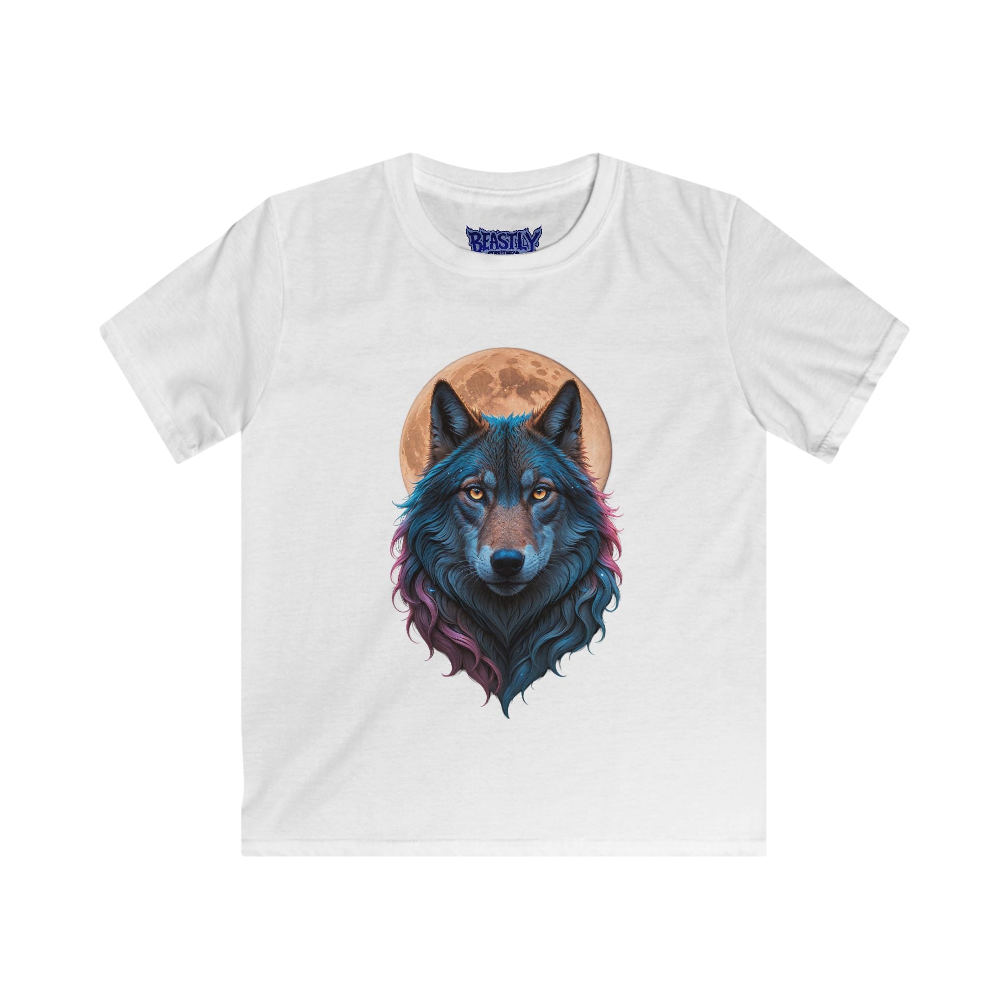 Mystic Moon Wolf Youth Tee