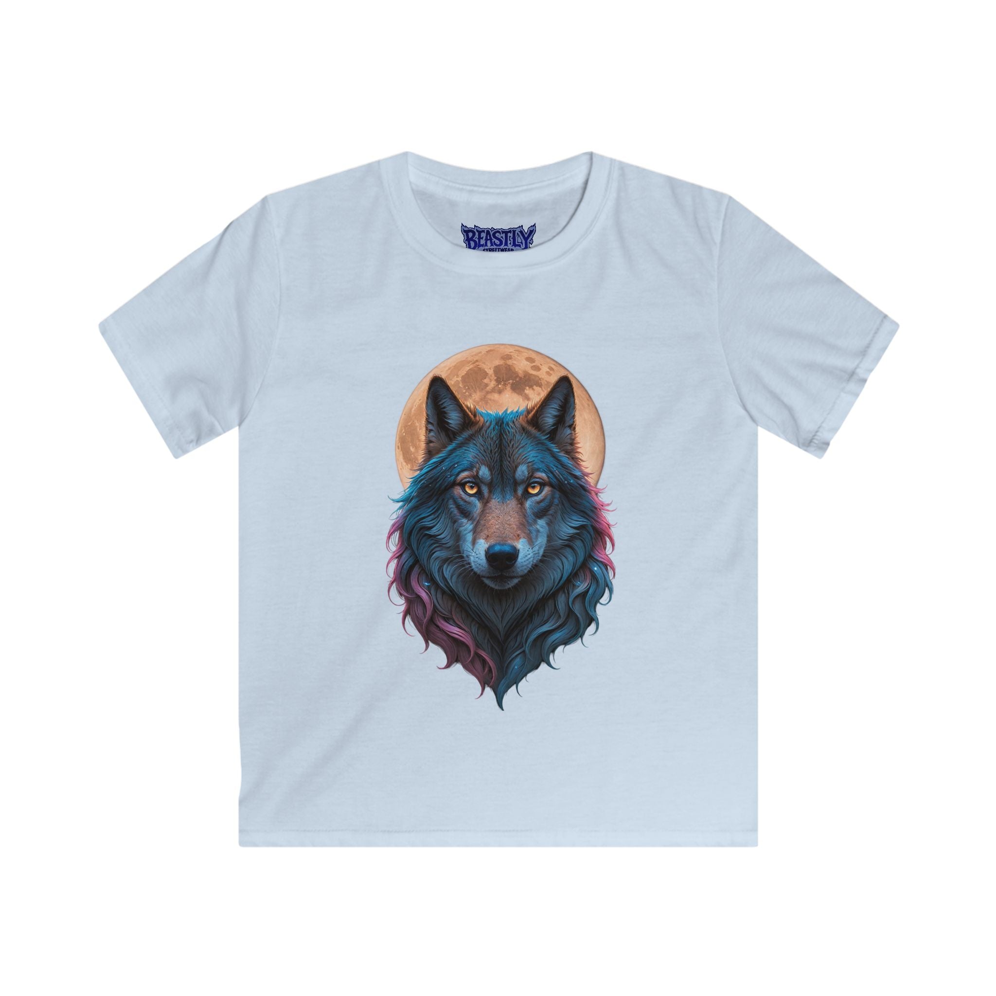 Mystic Moon Wolf Youth Tee