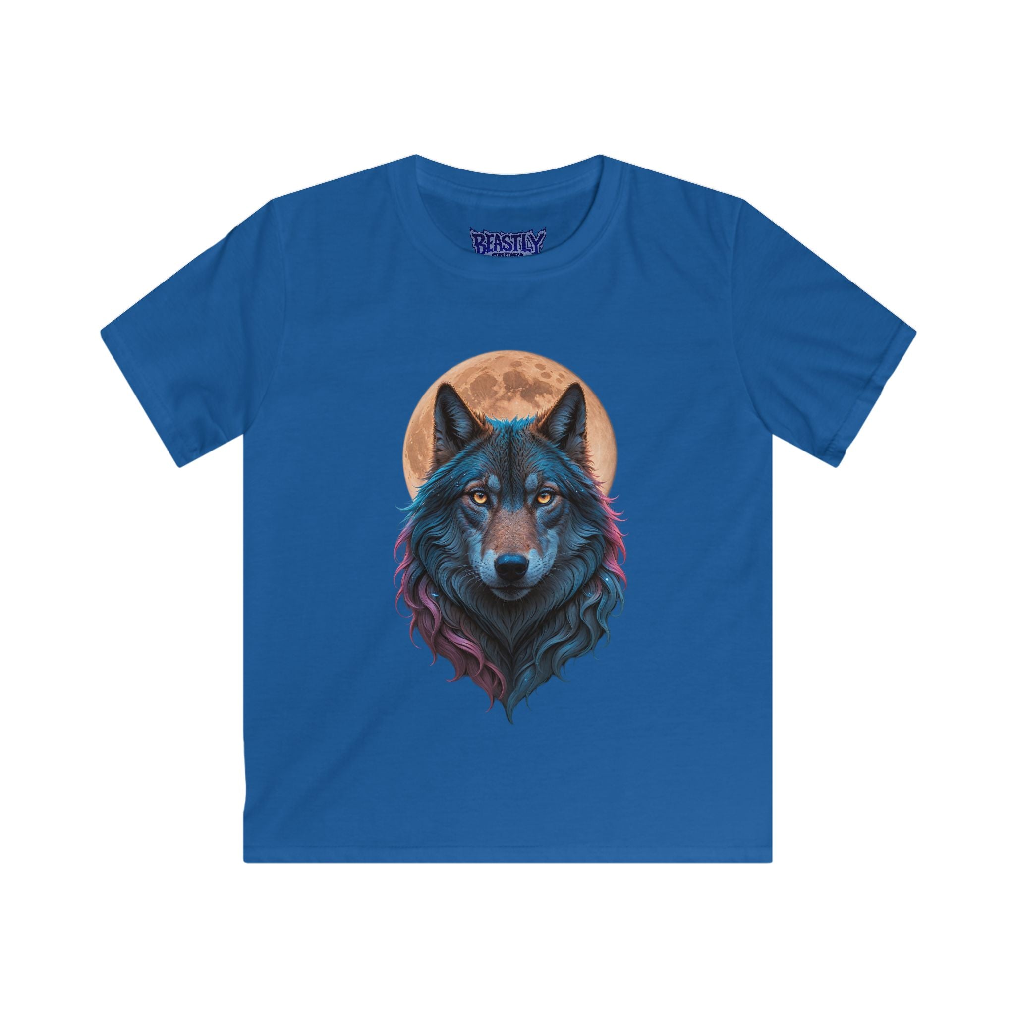 Mystic Moon Wolf Youth Tee