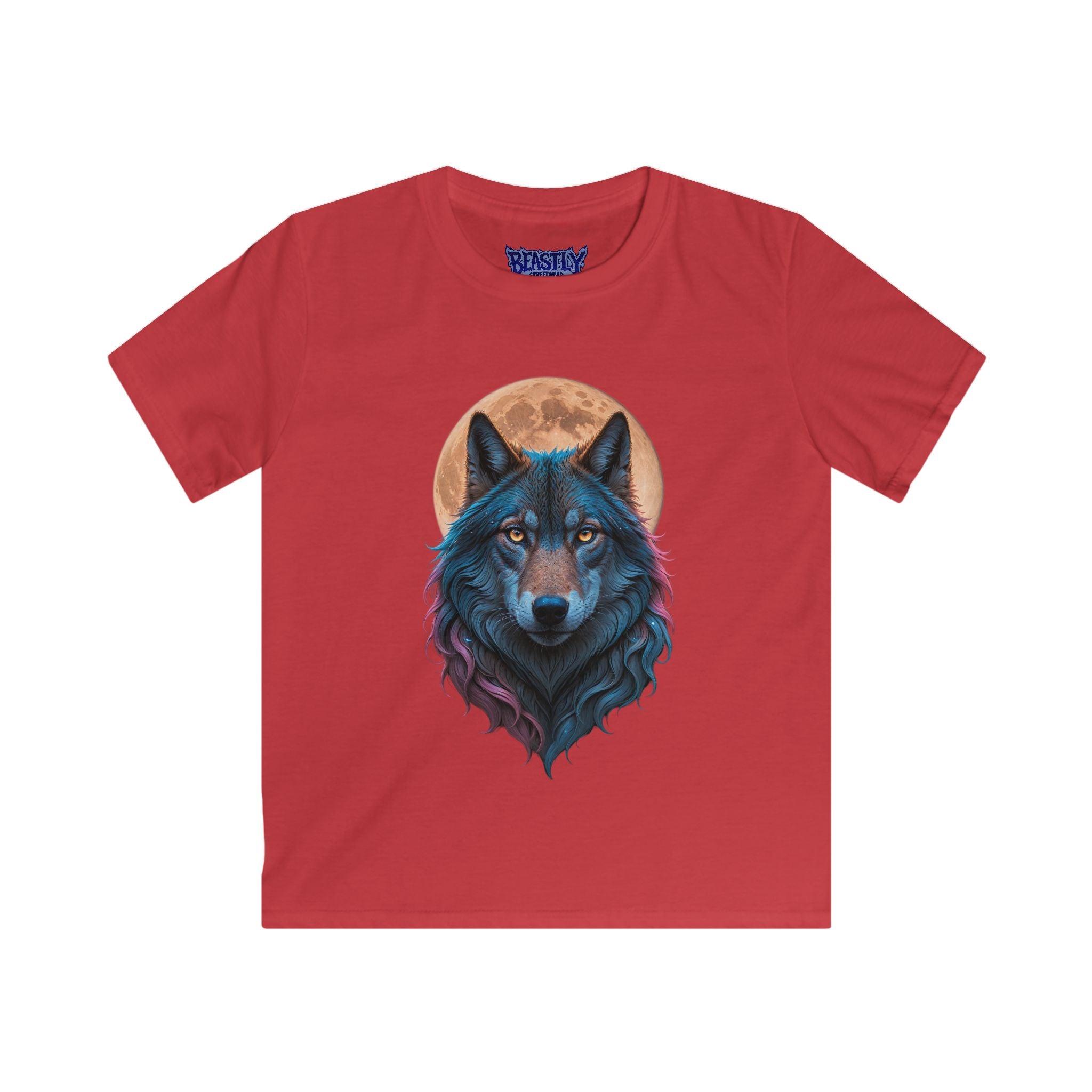 Mystic Moon Wolf Youth Tee