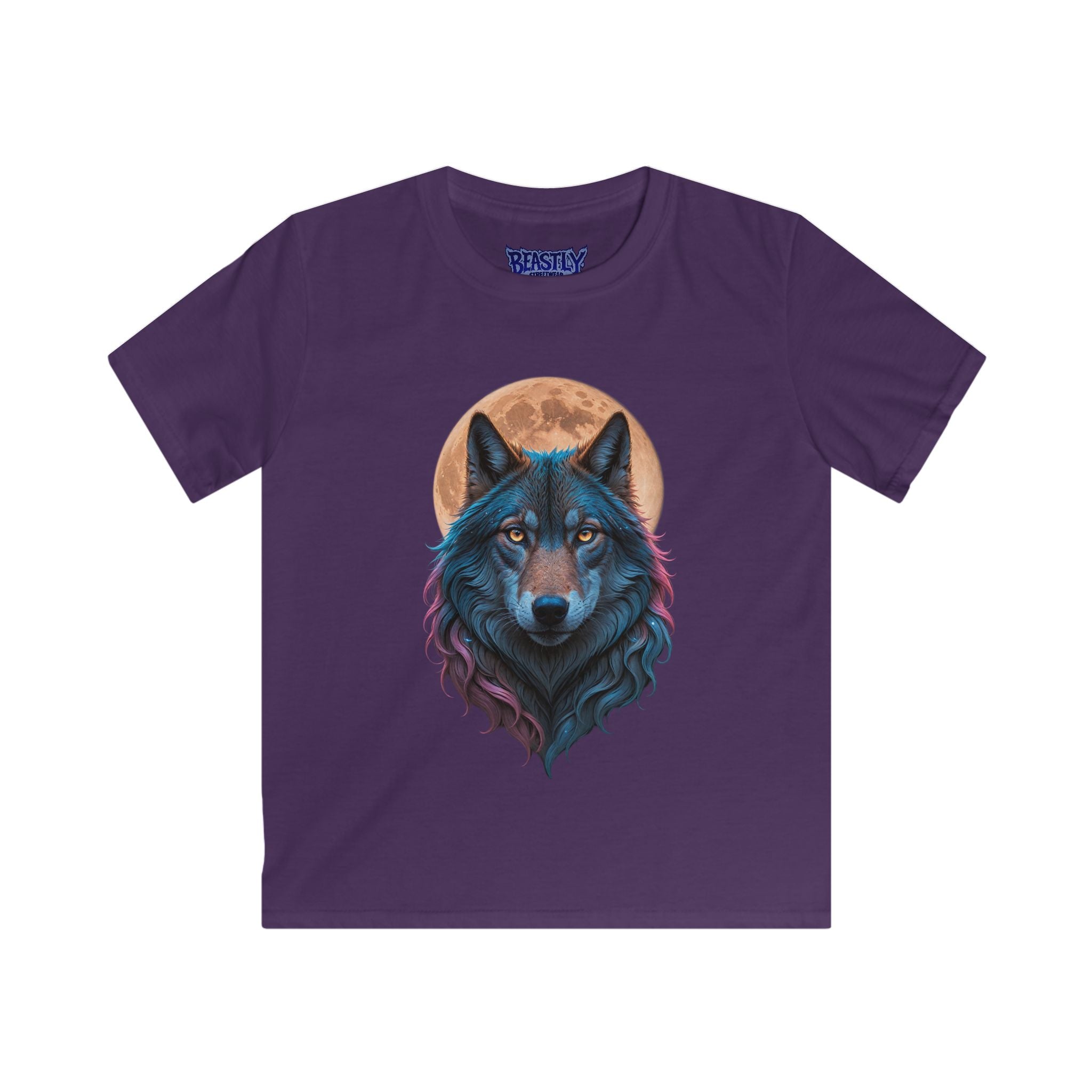 Mystic Moon Wolf Youth Tee