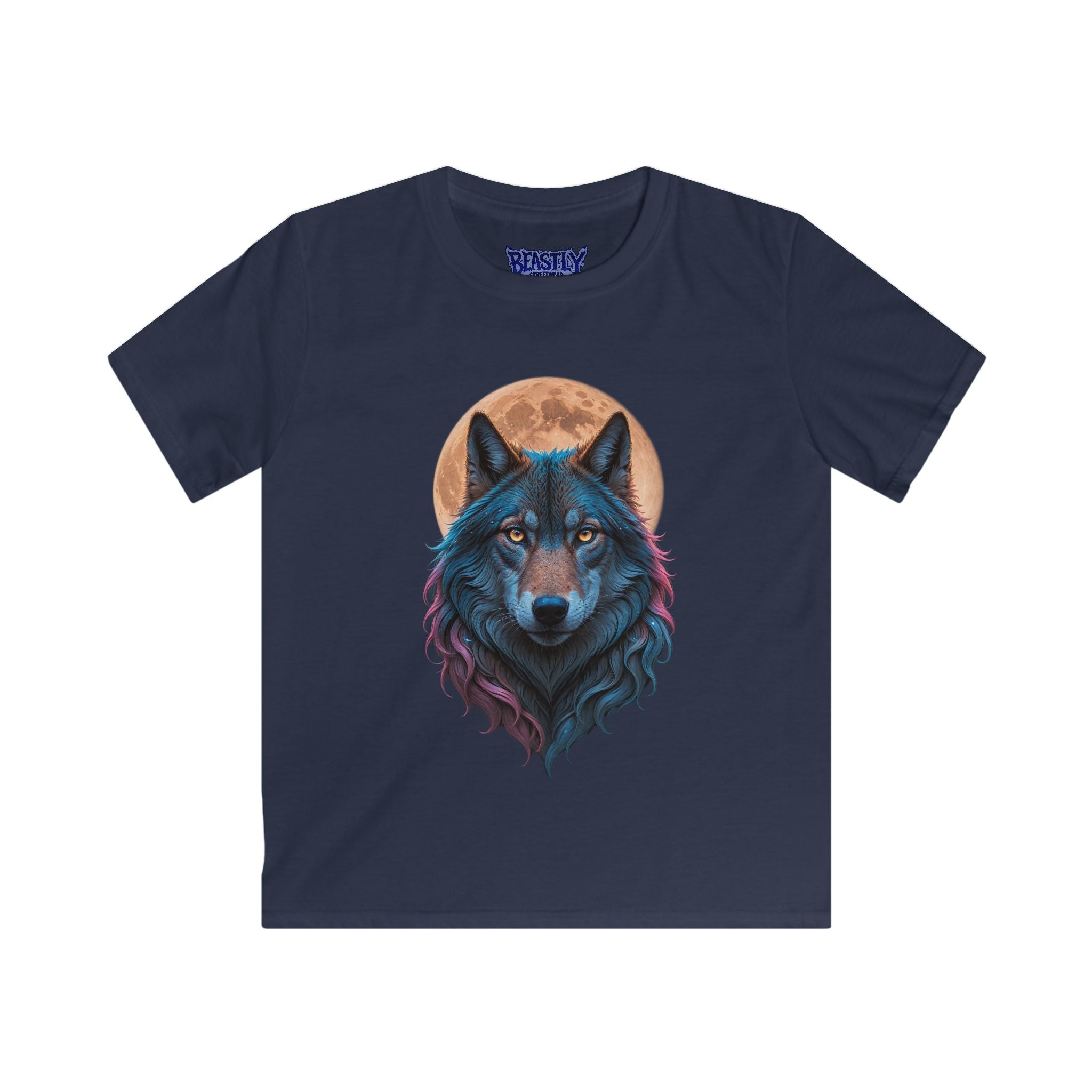 Mystic Moon Wolf Youth Tee