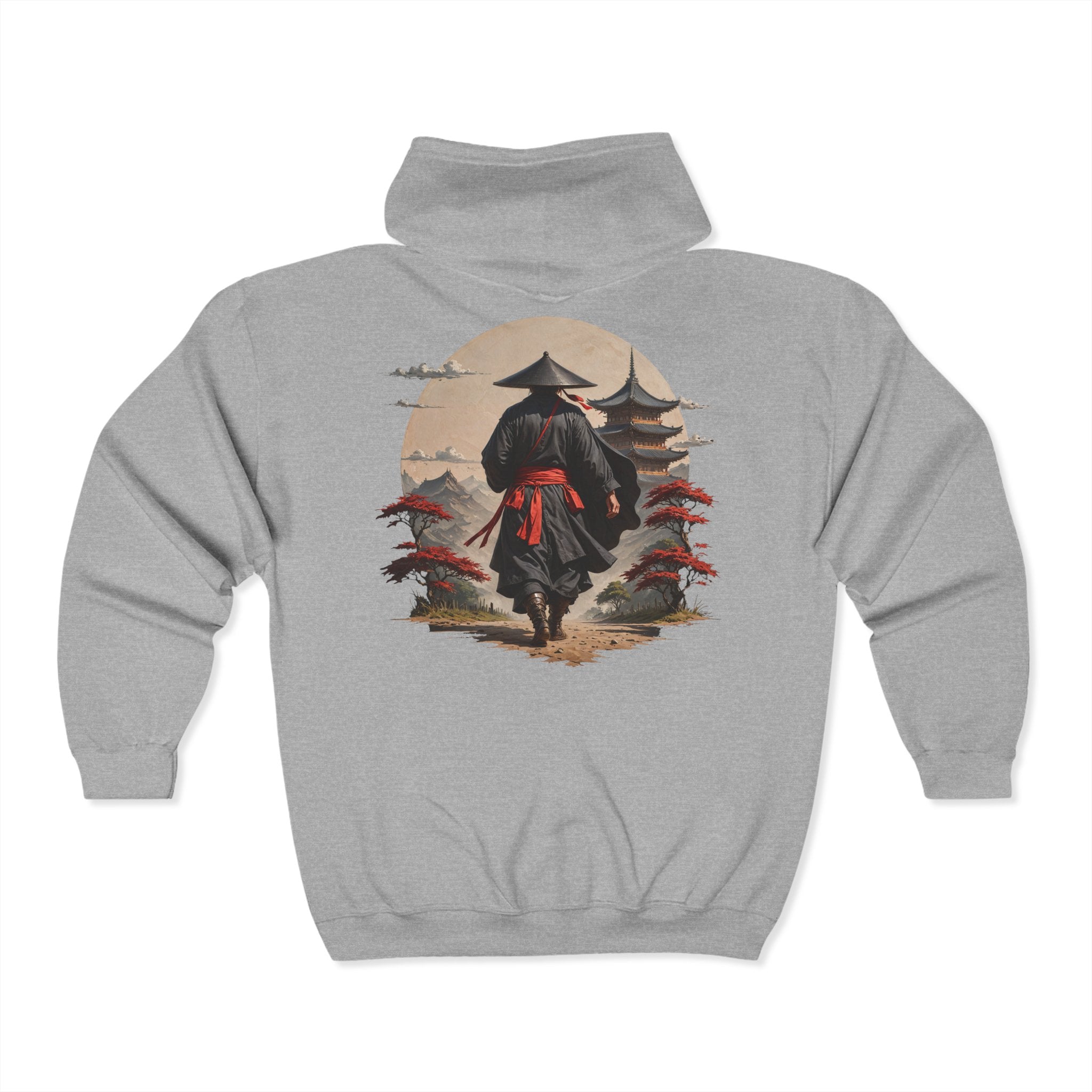 Path Of The Ronin Zip Up Hoodie