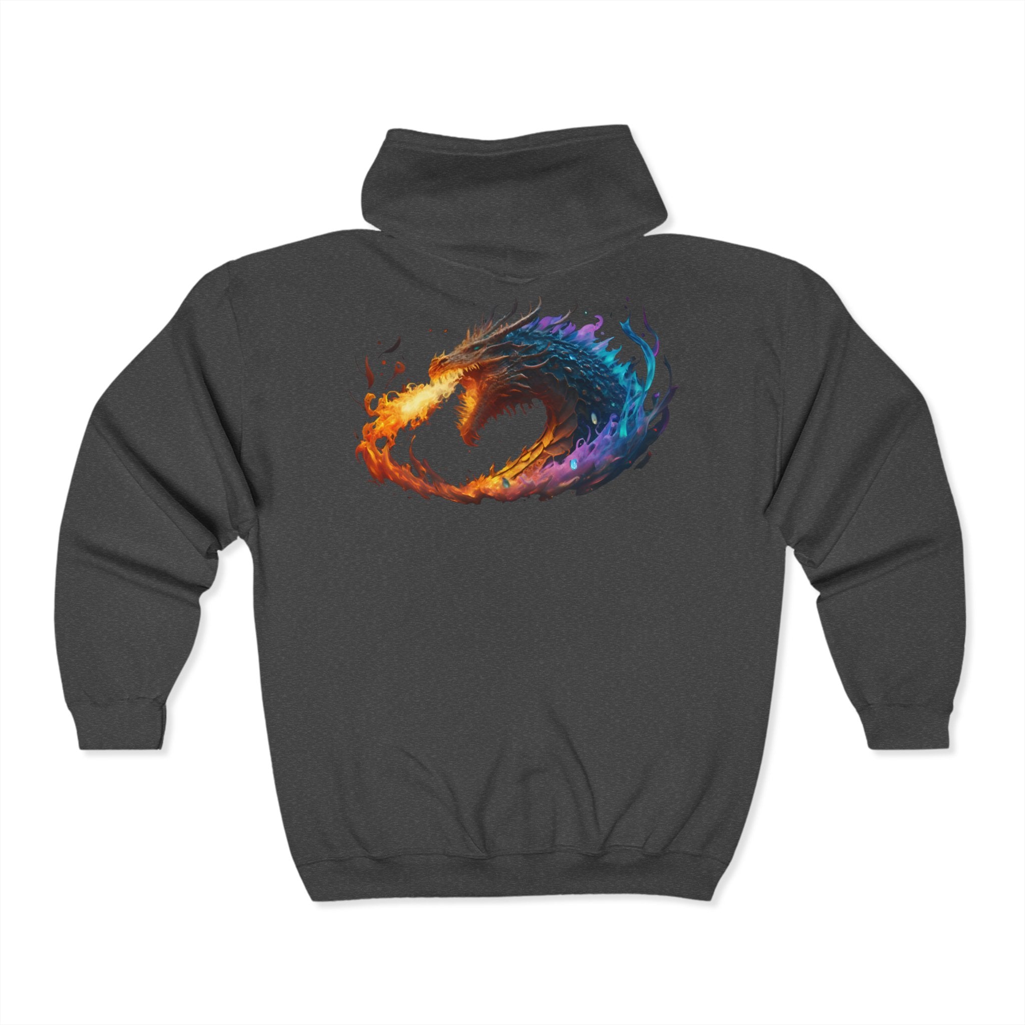 Chromatic Roar Zip Up Hoodie