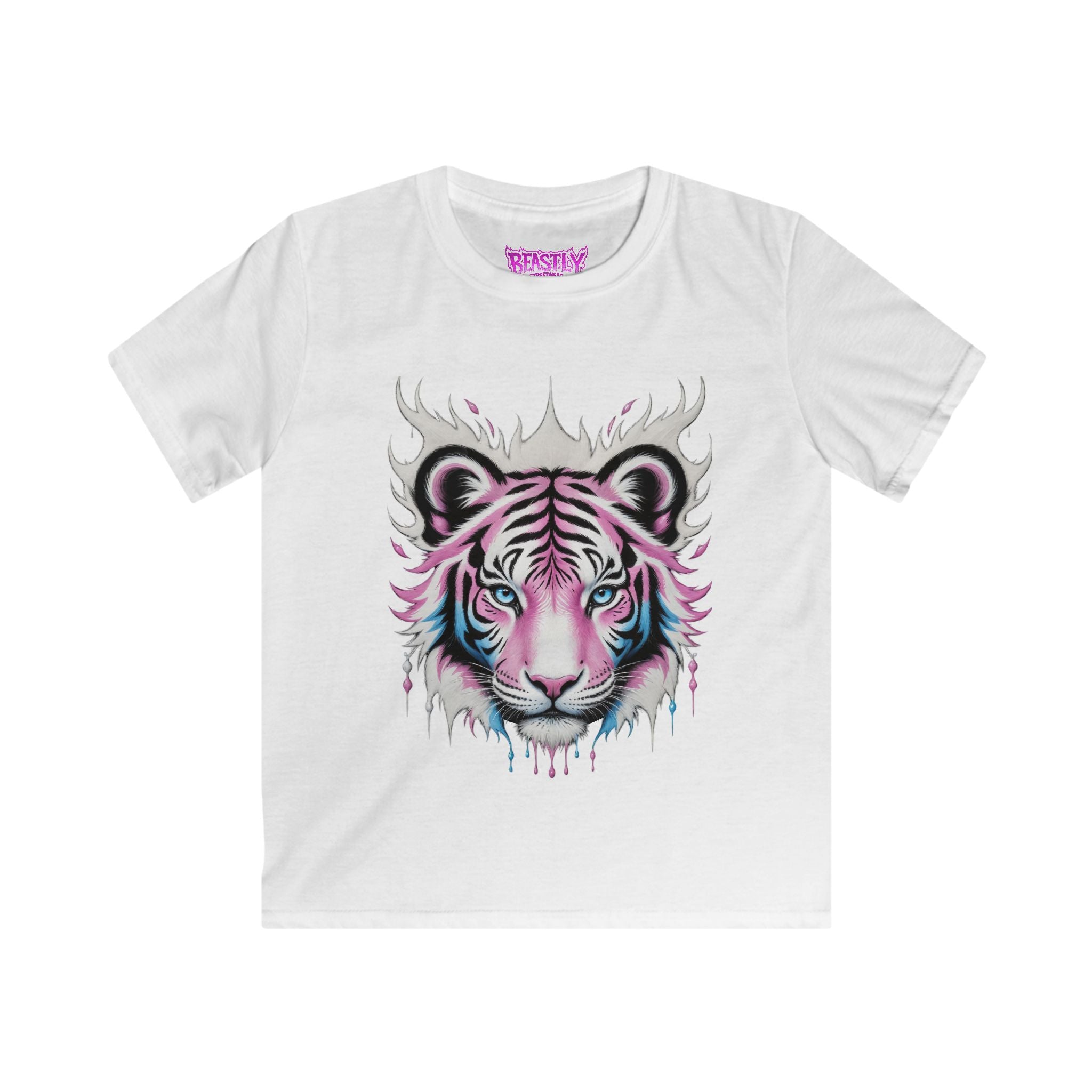 Blush Frost Tigre Blanco Youth Tee