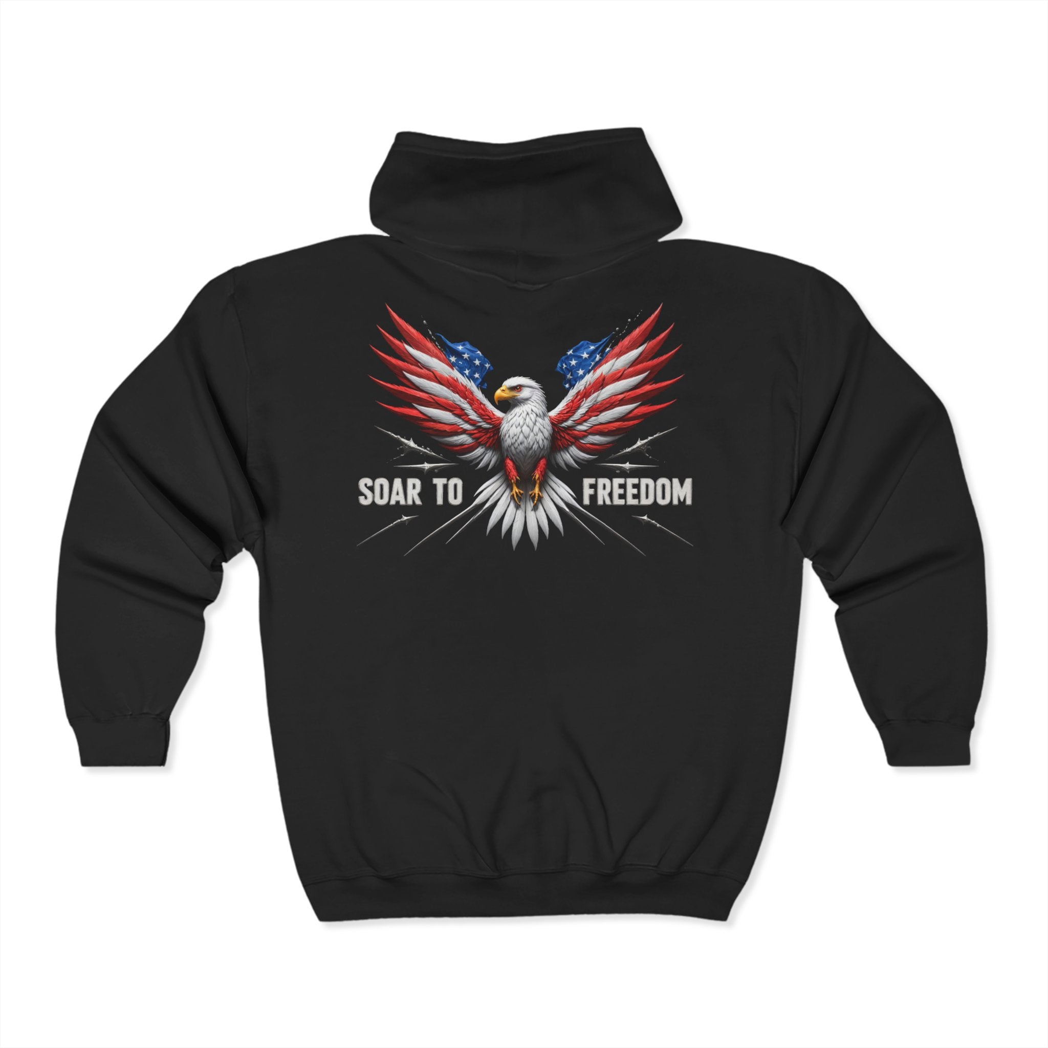 Soar To Freedom Zip Up Hoodie