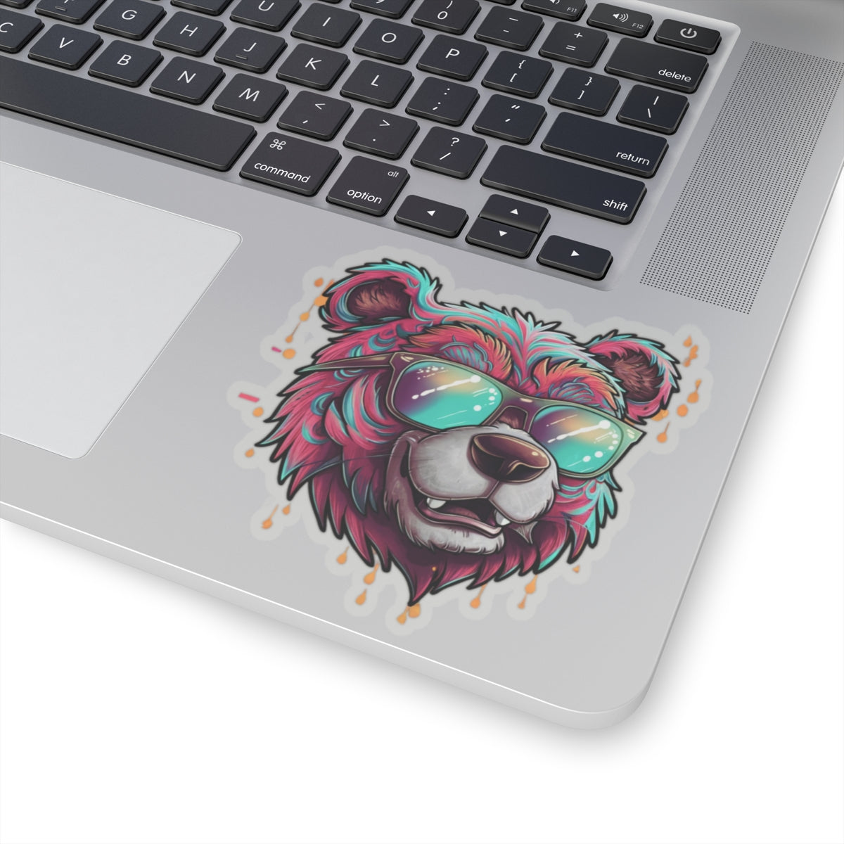 Trippy Bear Sticker