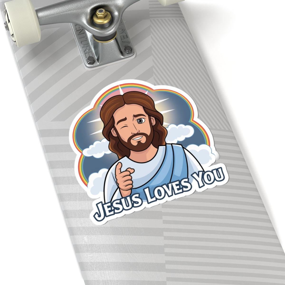 Jesus Loves You Sticker