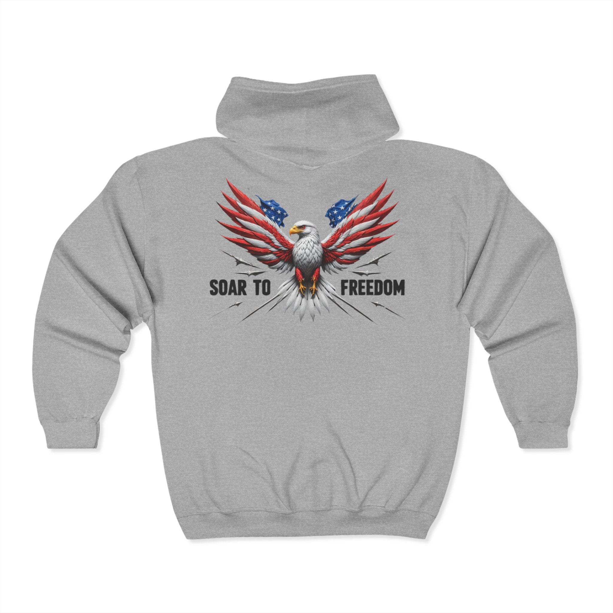 Soar To Freedom Zip Up Hoodie
