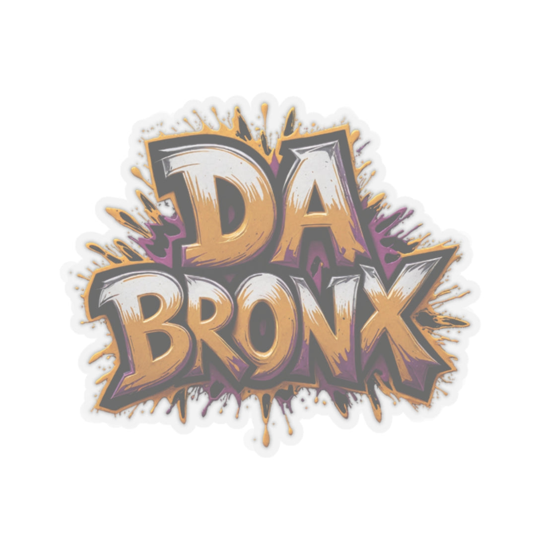 Da Bronx (Golden Purp) Sticker