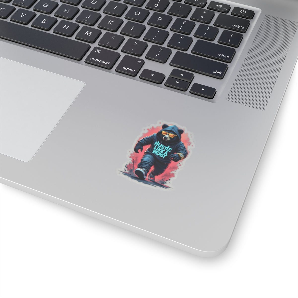 Hustle Like A Beast Sticker