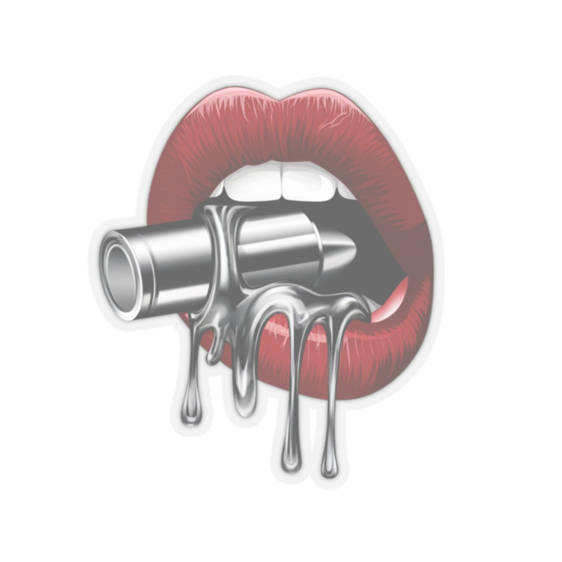 Bite The Bullet Sticker