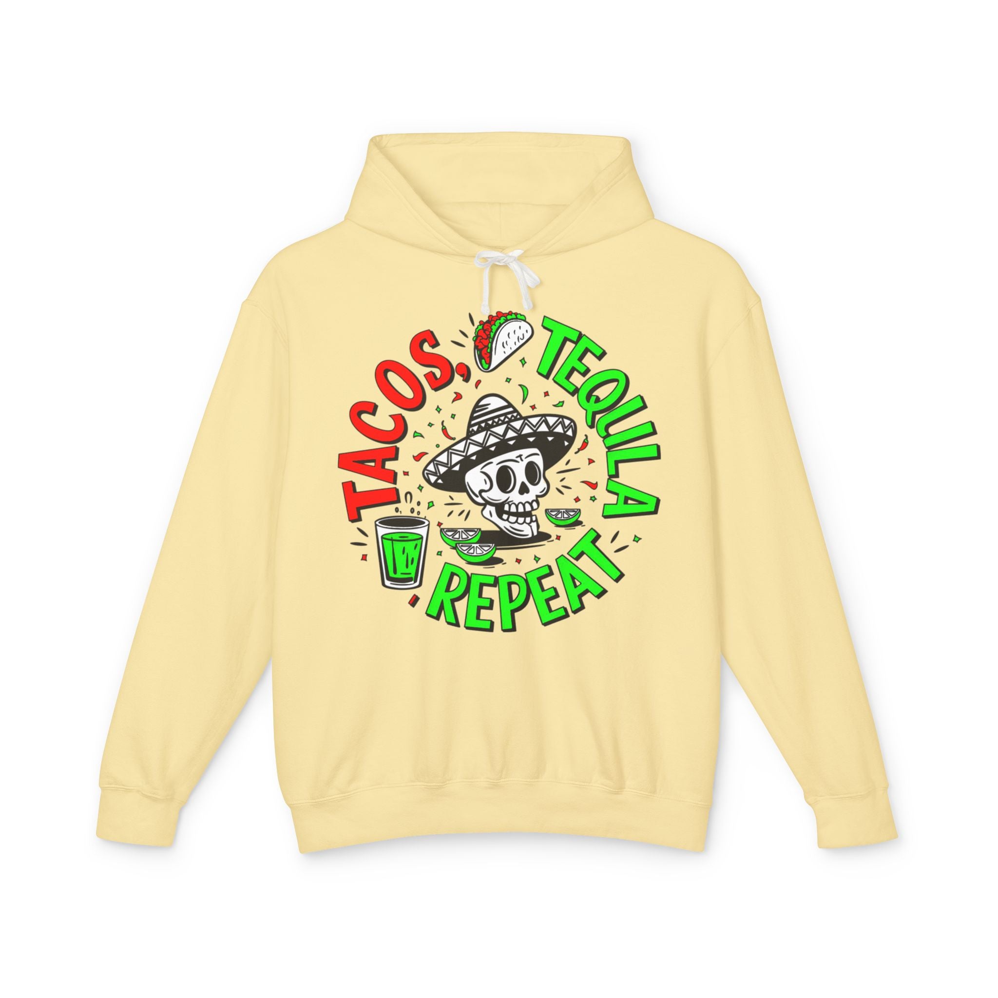 Tacos, Tequila, Repeat Hoodie