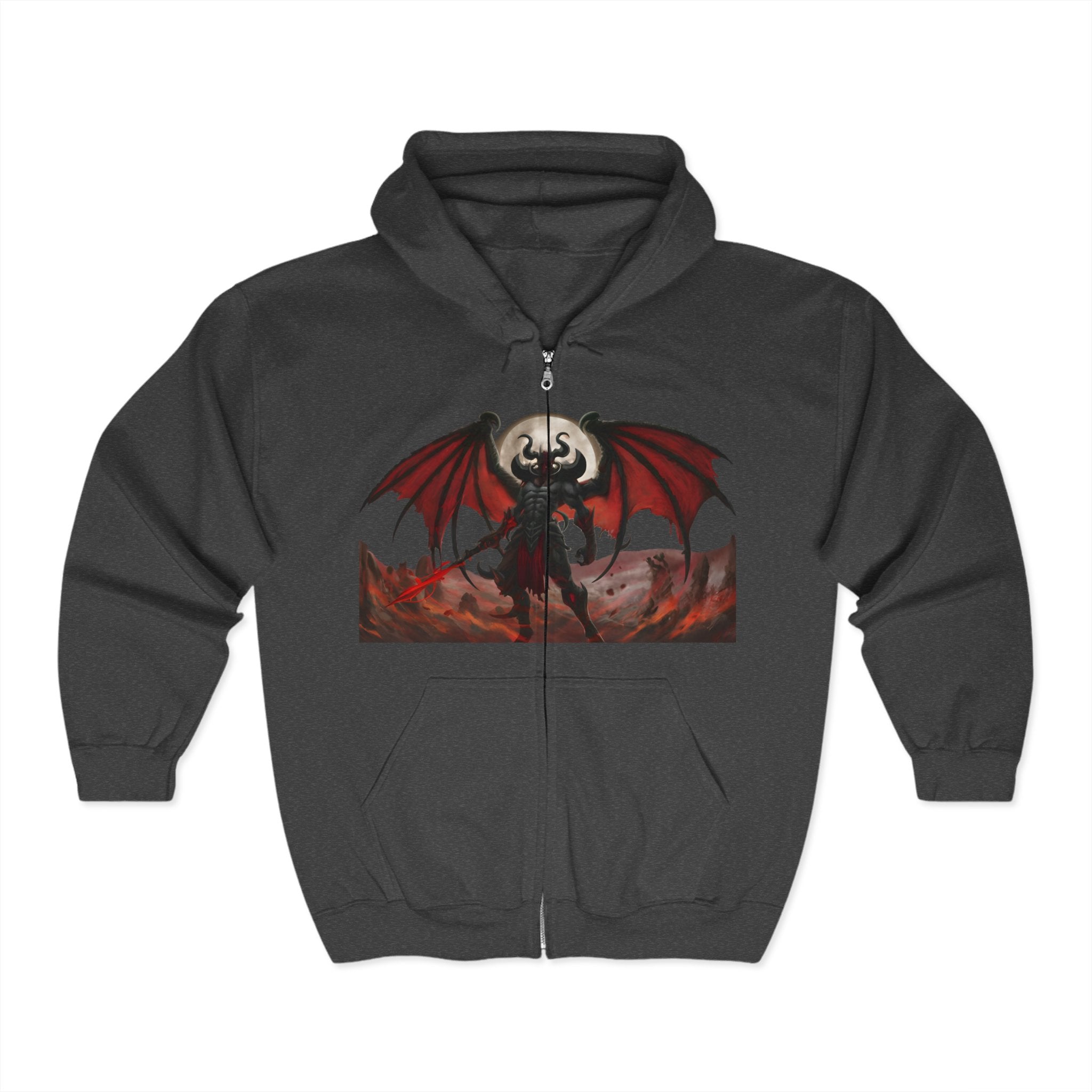 Nightmare King Zip Up Hoodie
