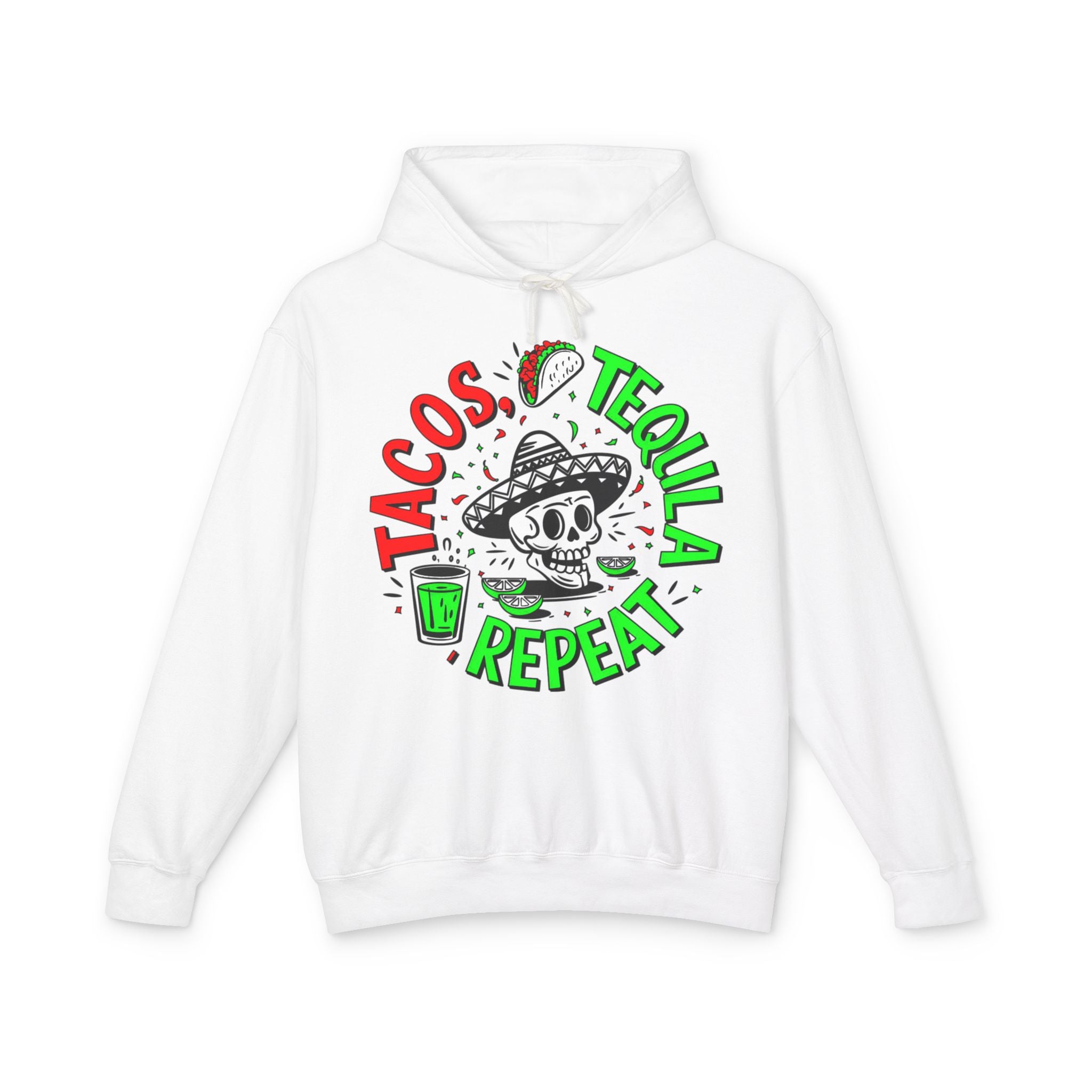 Tacos, Tequila, Repeat Hoodie