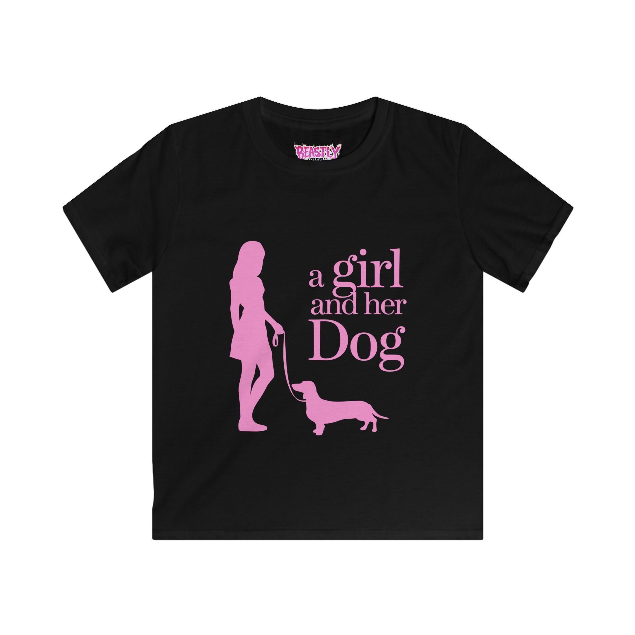A Girl And Her Dog Youth Tee