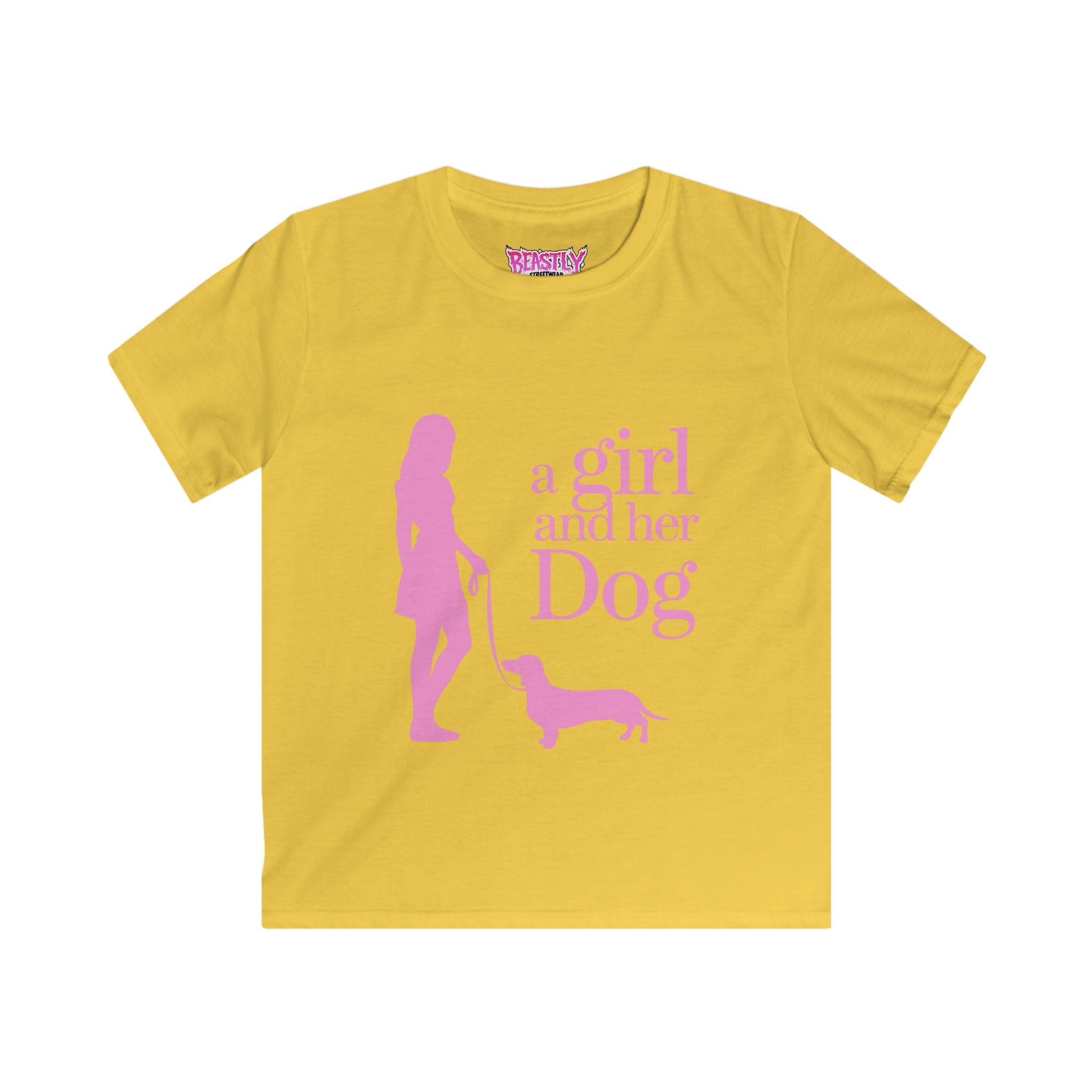 A Girl And Her Dog Youth Tee