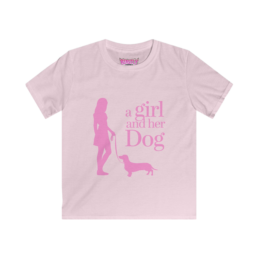 A Girl And Her Dog Youth Tee