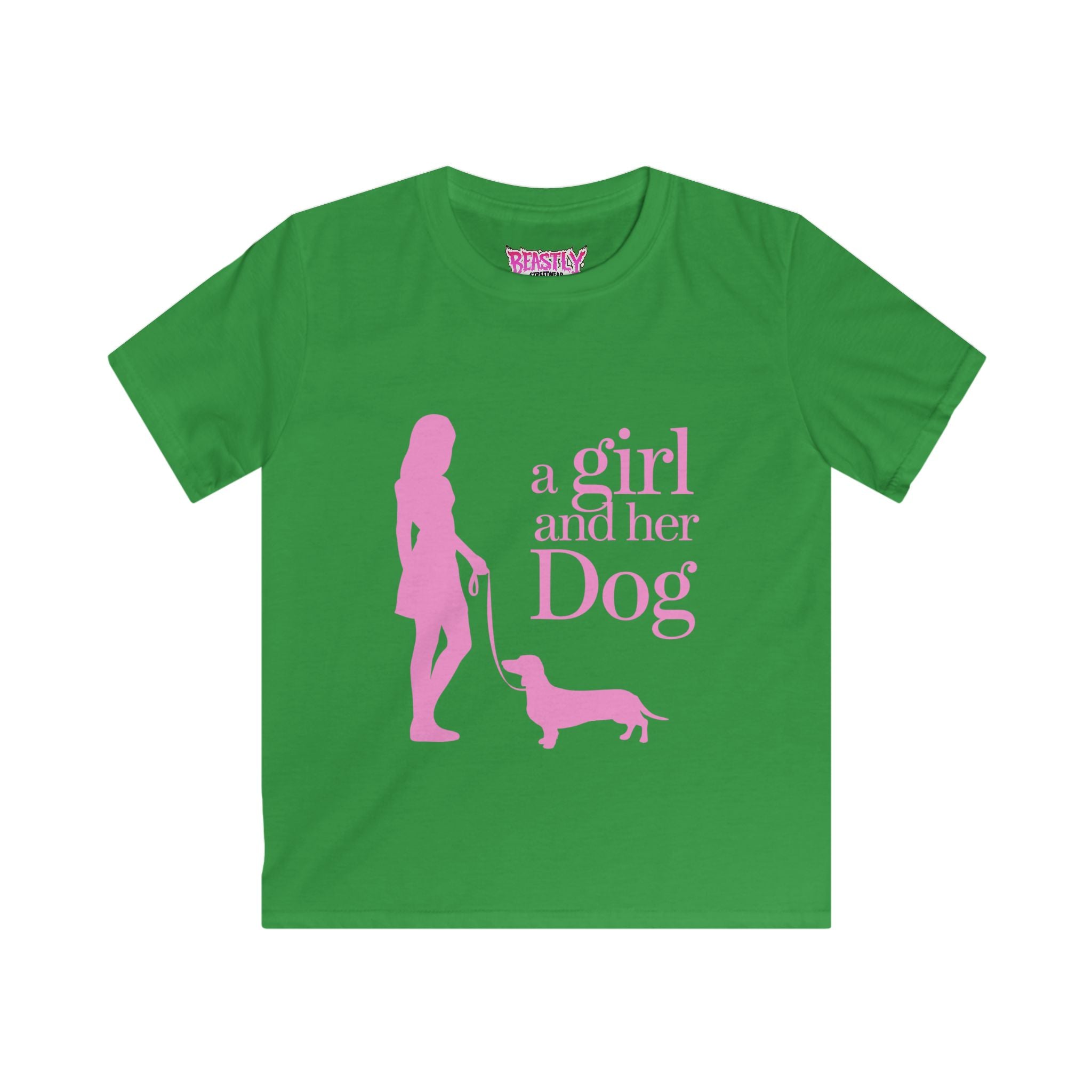 A Girl And Her Dog Youth Tee