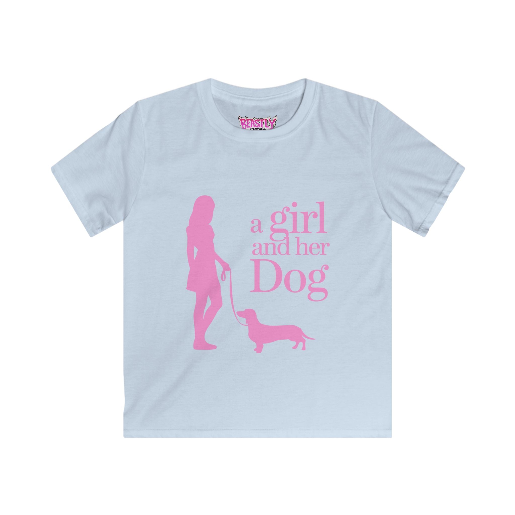 A Girl And Her Dog Youth Tee