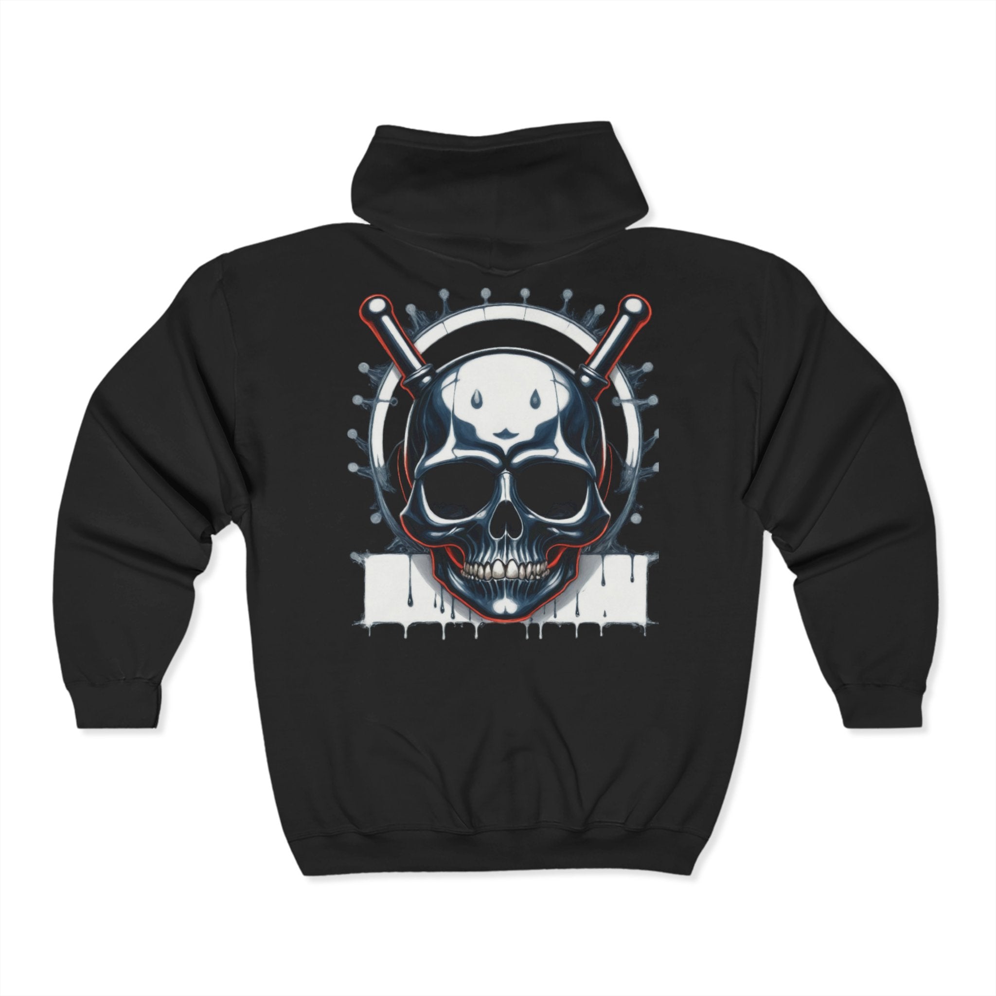 Gear Head Zip Up Hoodie