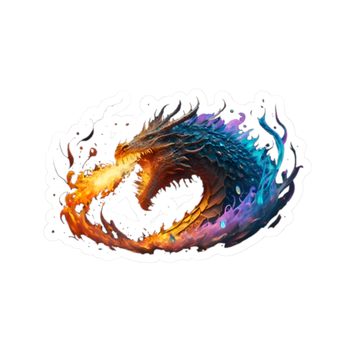 Chromatic Fury Sticker