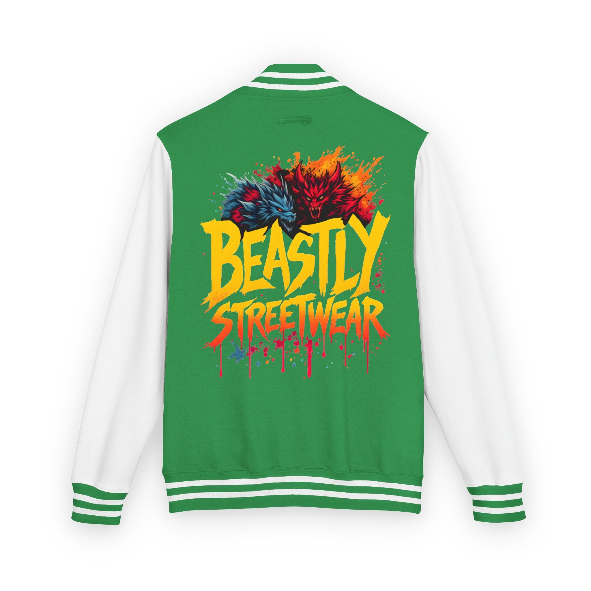 Beasts Of Fire And Ice Heavyweight Letterman Jacket