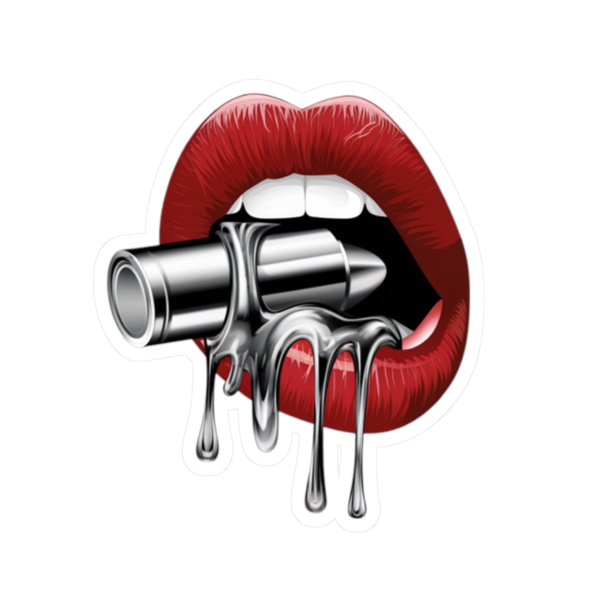 Bite The Bullet Sticker