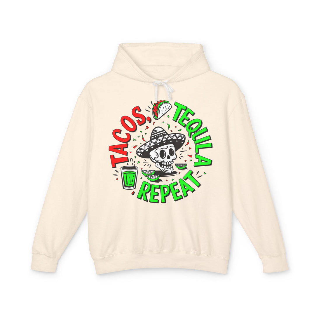 Tacos, Tequila, Repeat Hoodie