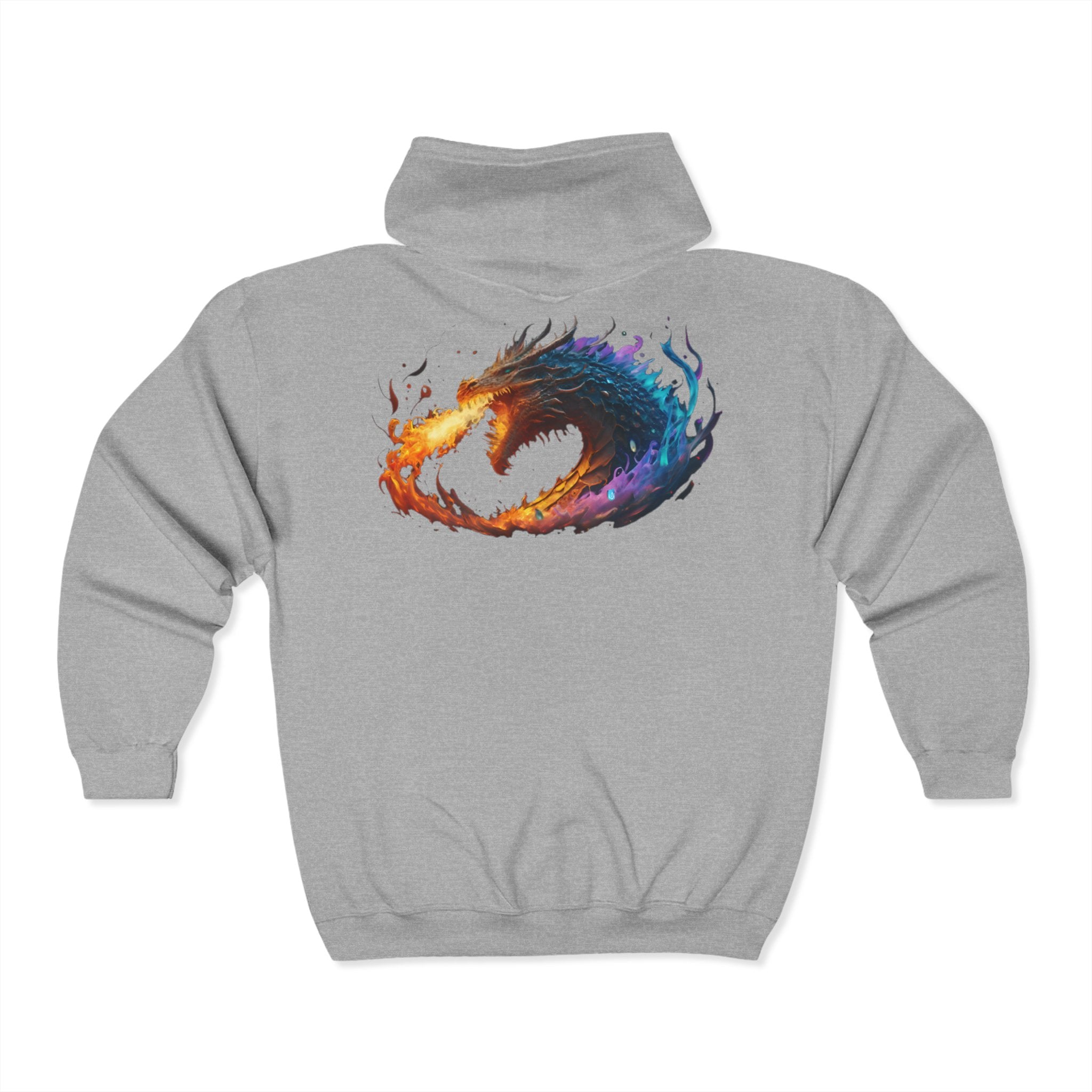 Chromatic Roar Zip Up Hoodie
