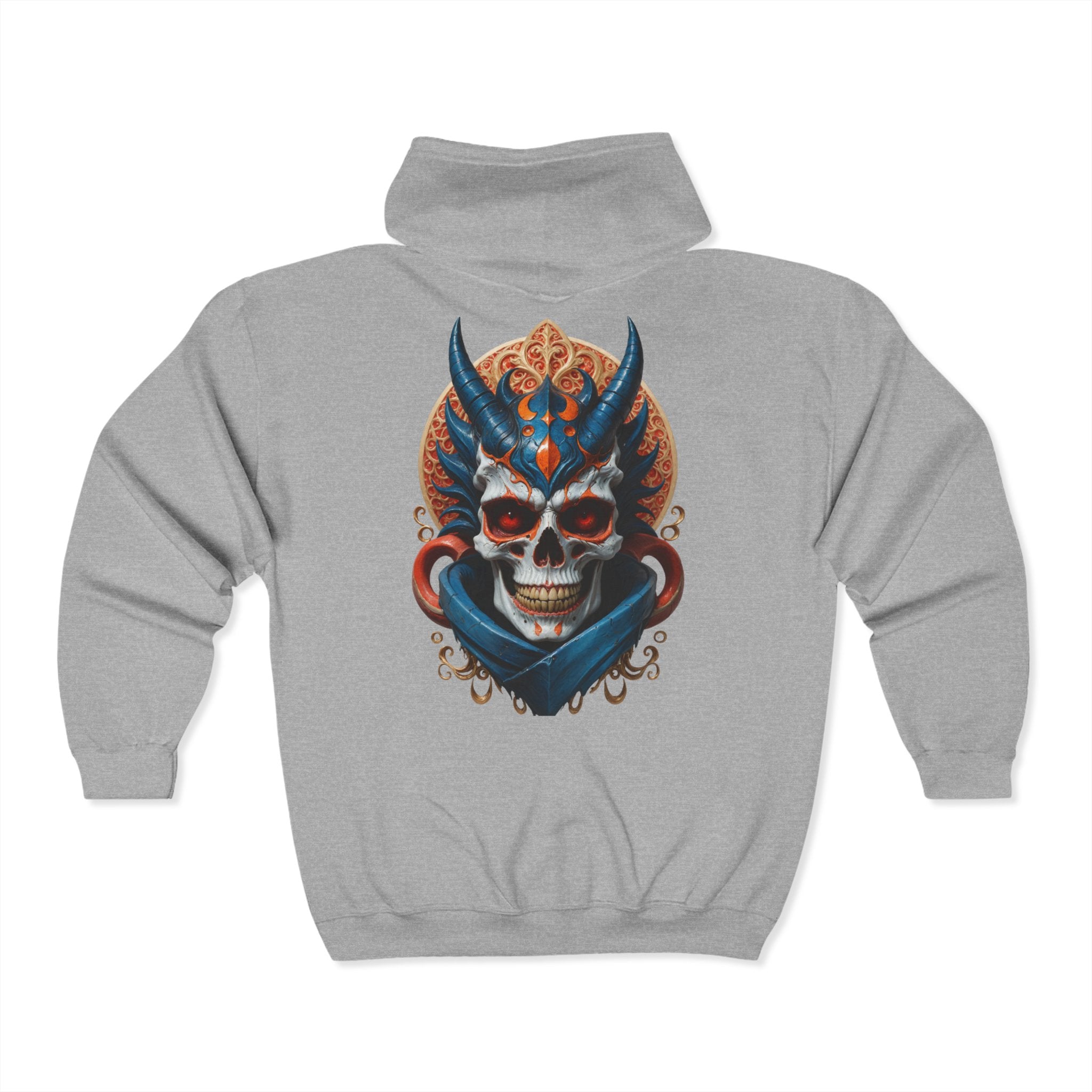 Dragon Bone King Zip Up Hoodie