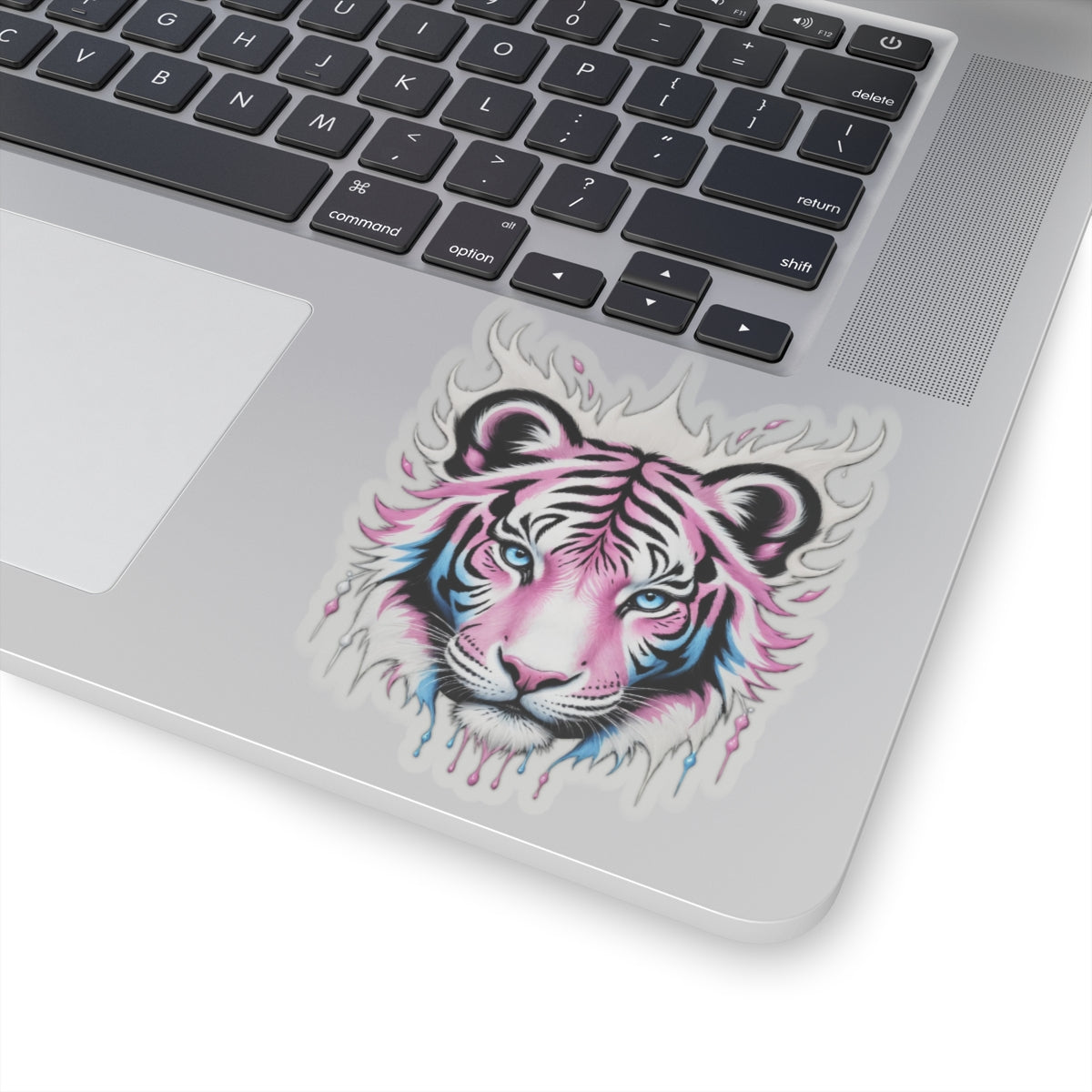 Blush Frost Tigre Blanco Sticker