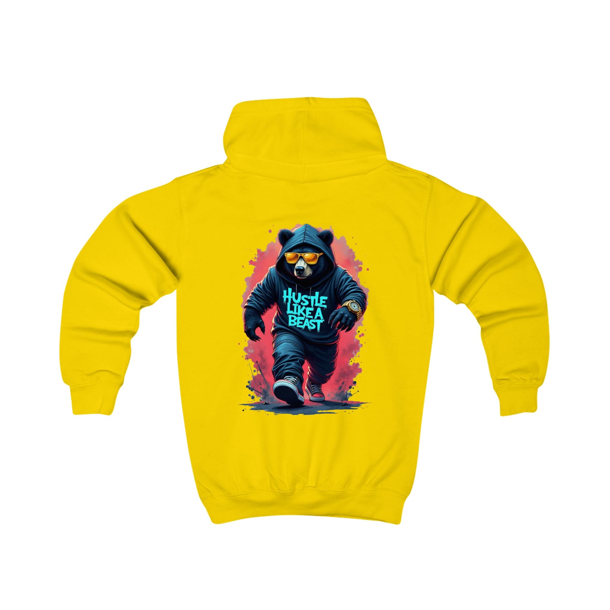 Hustle Like A Beast Youth Hoodie