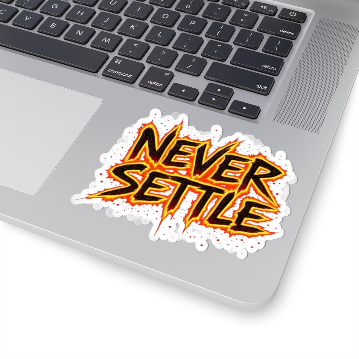 Never Settle Sticker
