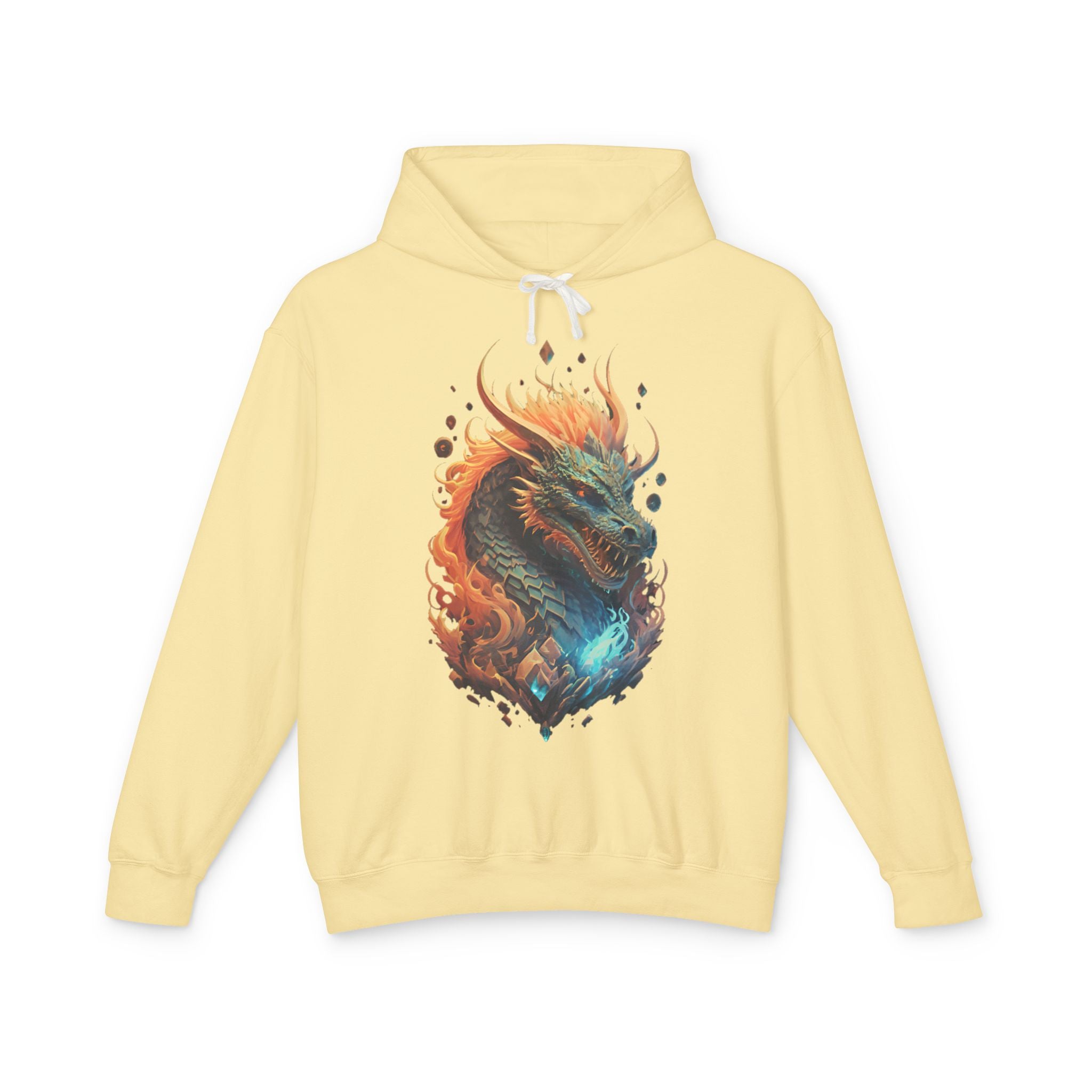 Celestial Dragon Flames Hoodie