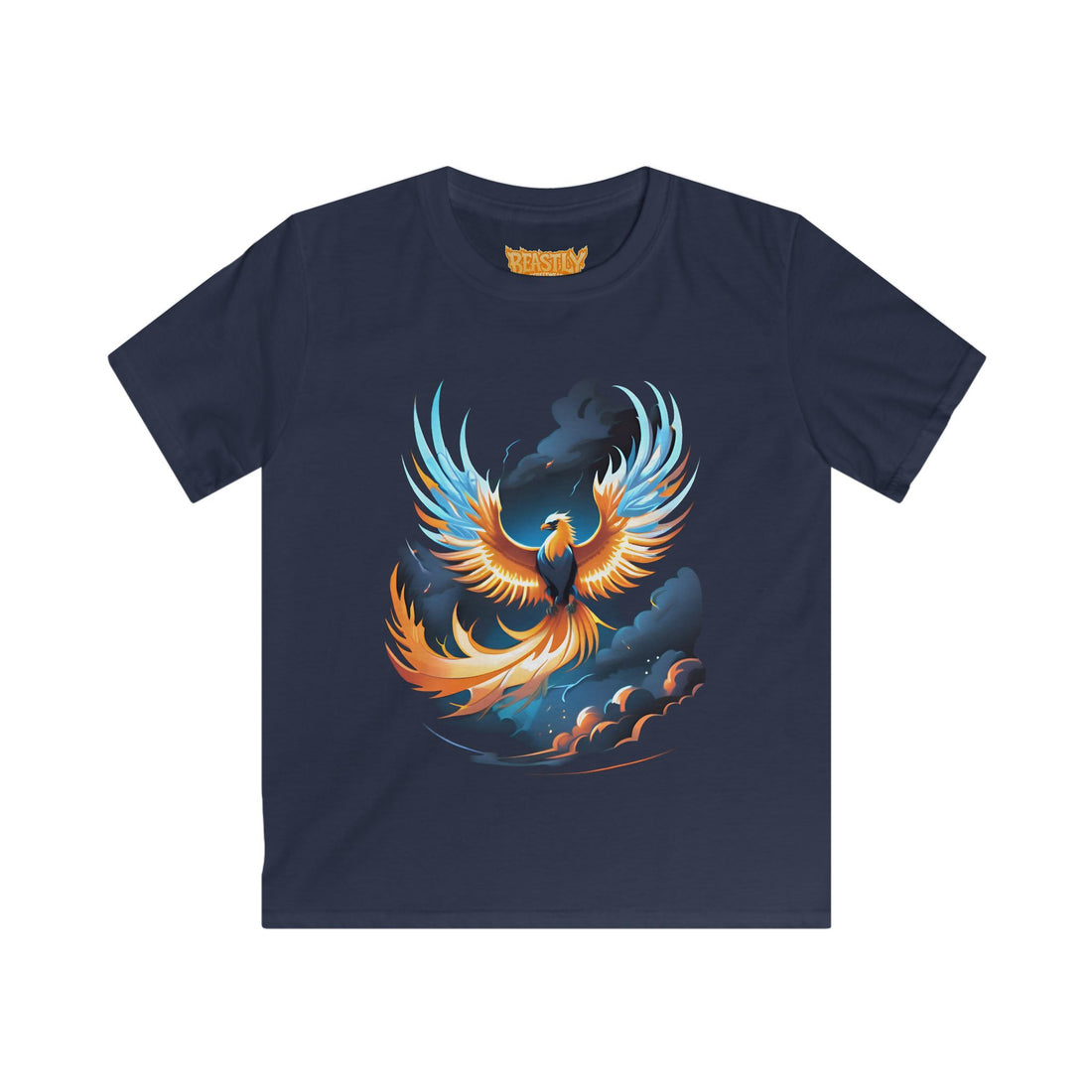 Golden Phoenix Flare Youth Tee
