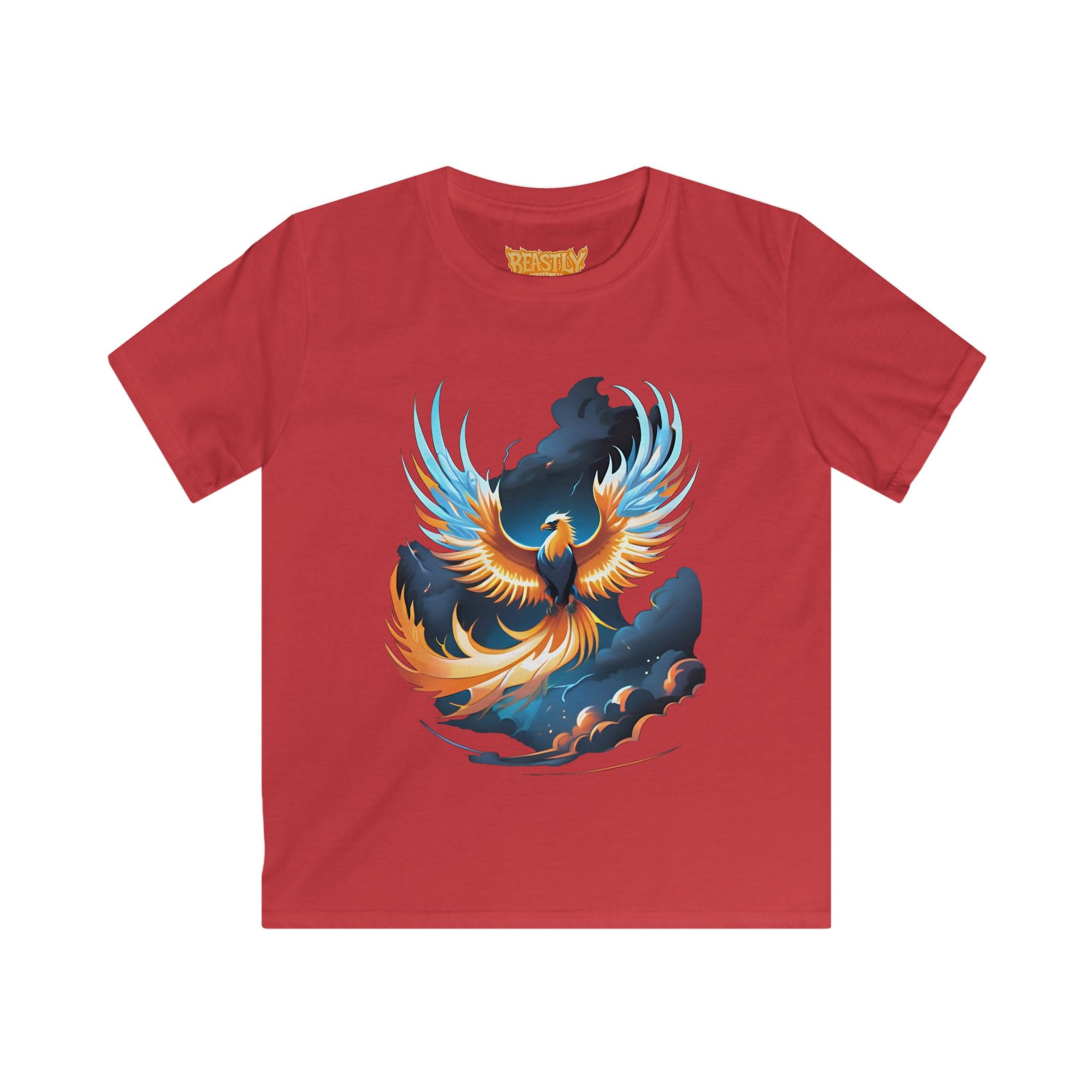 Golden Phoenix Flare Youth Tee