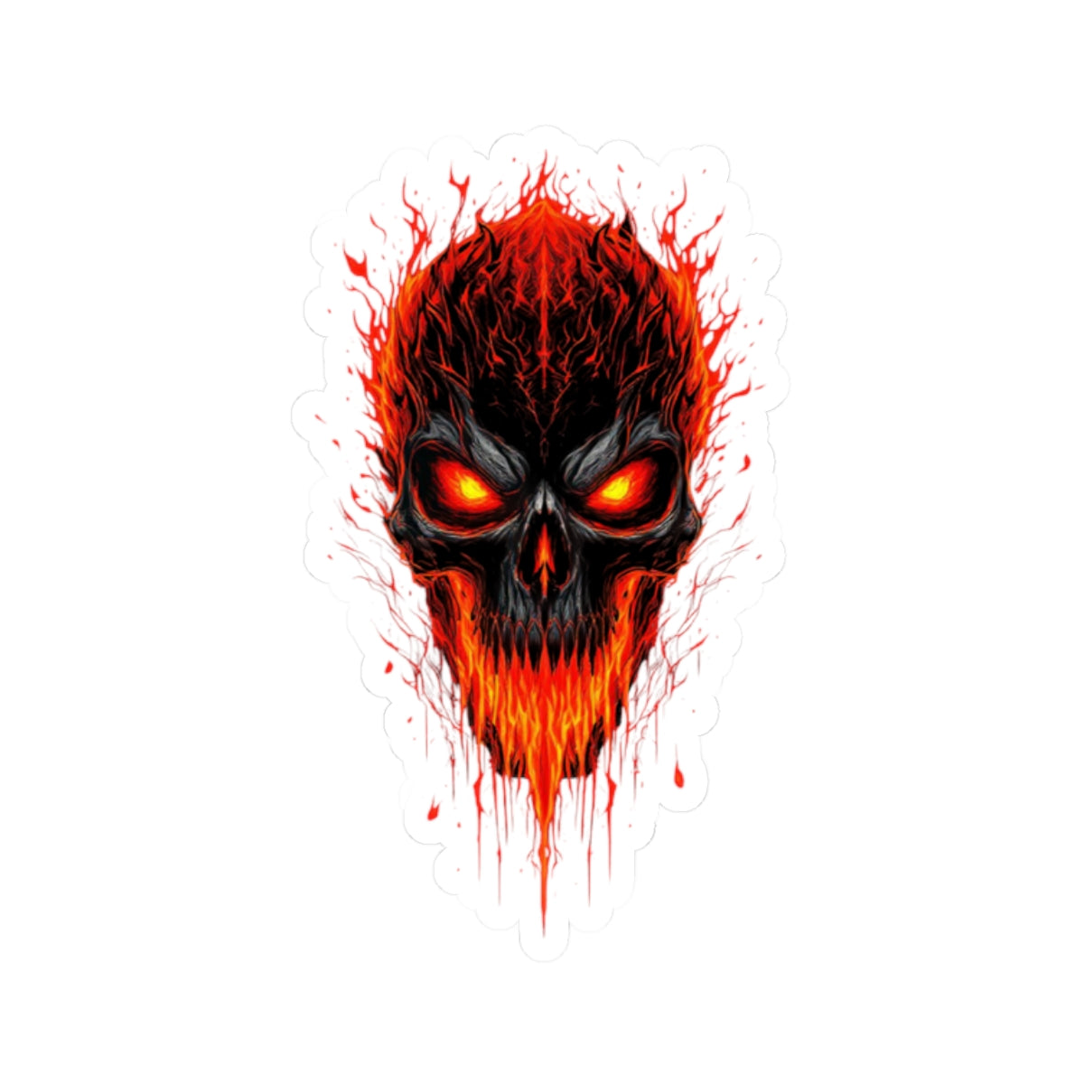 Infernal Grin Sticker