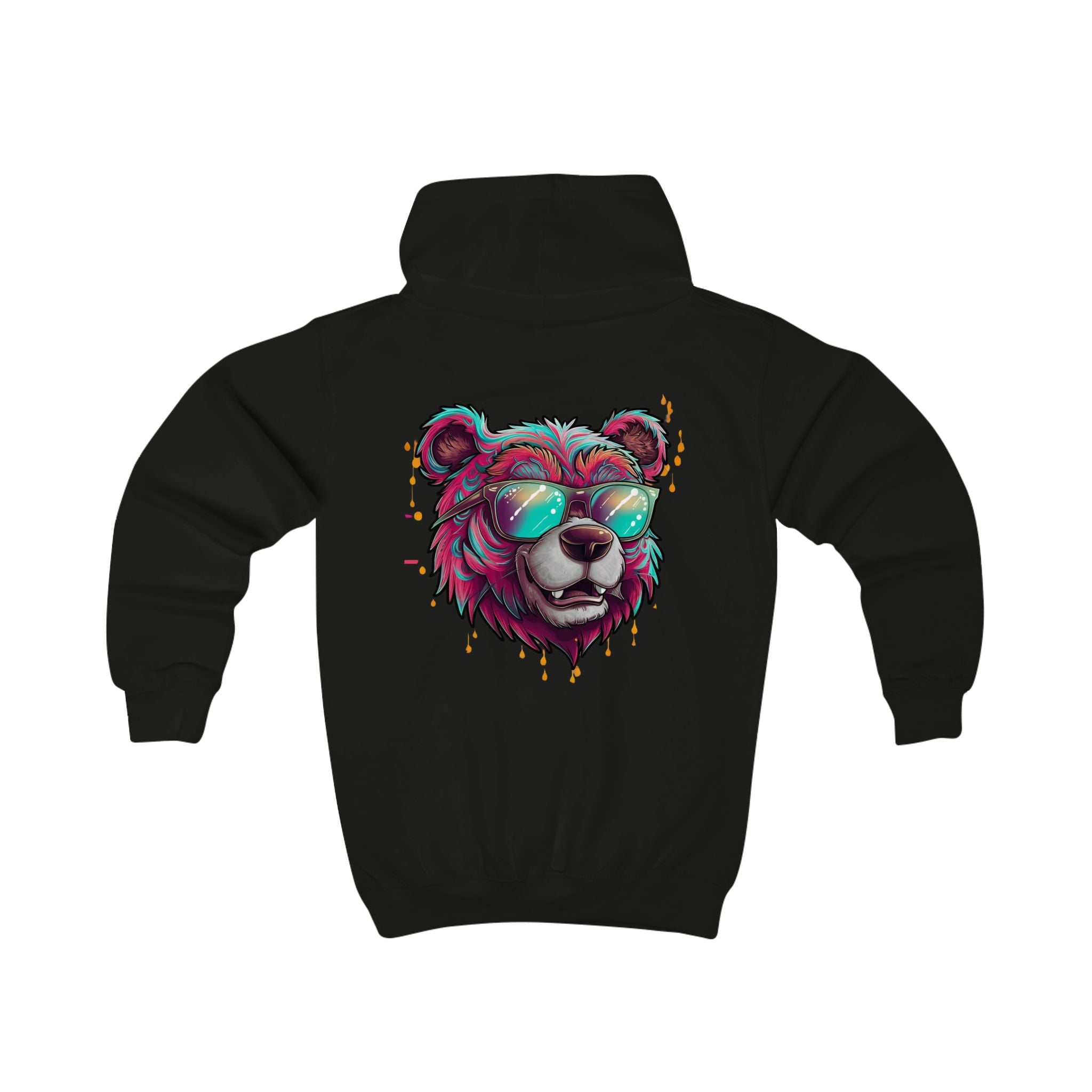 Trippy Bear Youth Hoodie