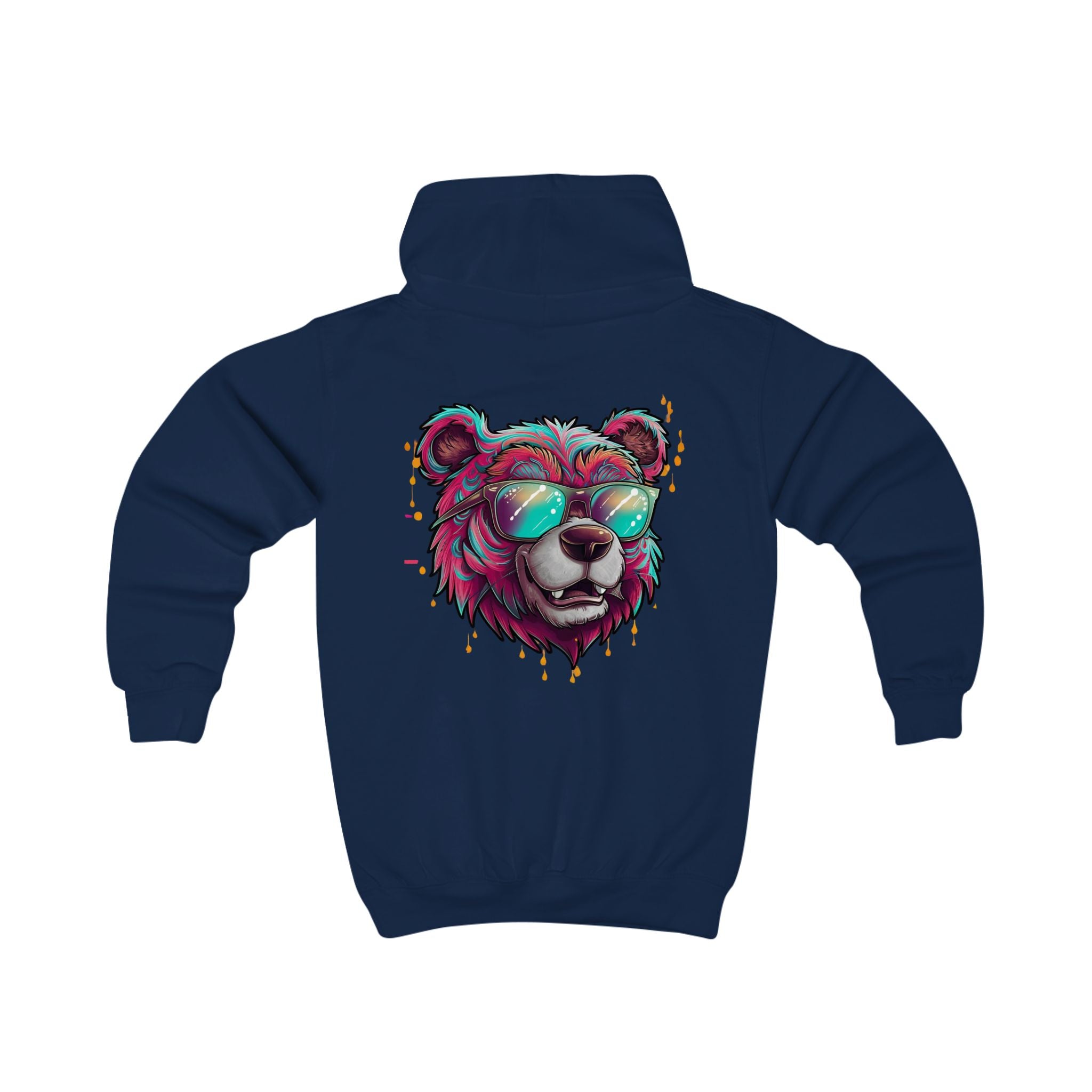 Trippy Bear Youth Hoodie