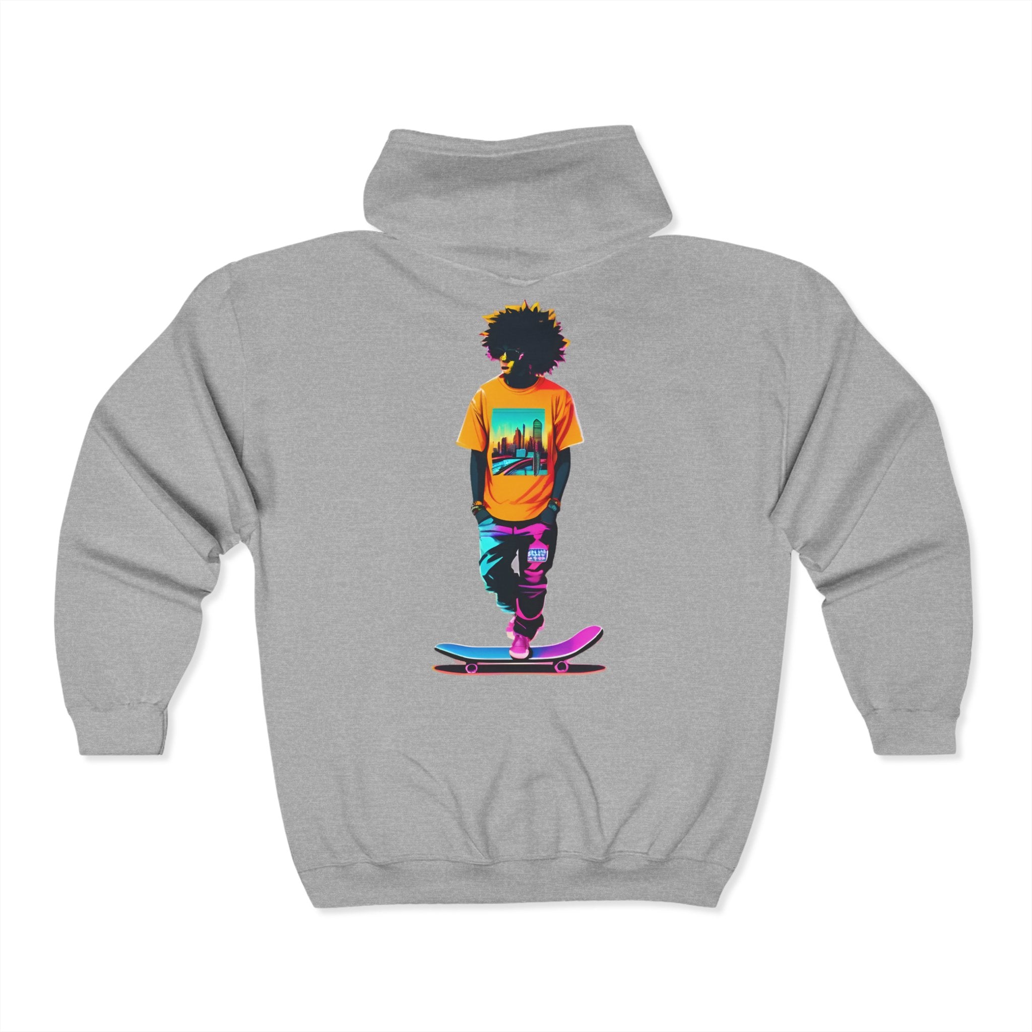 City Surfer Zip Up Hoodie