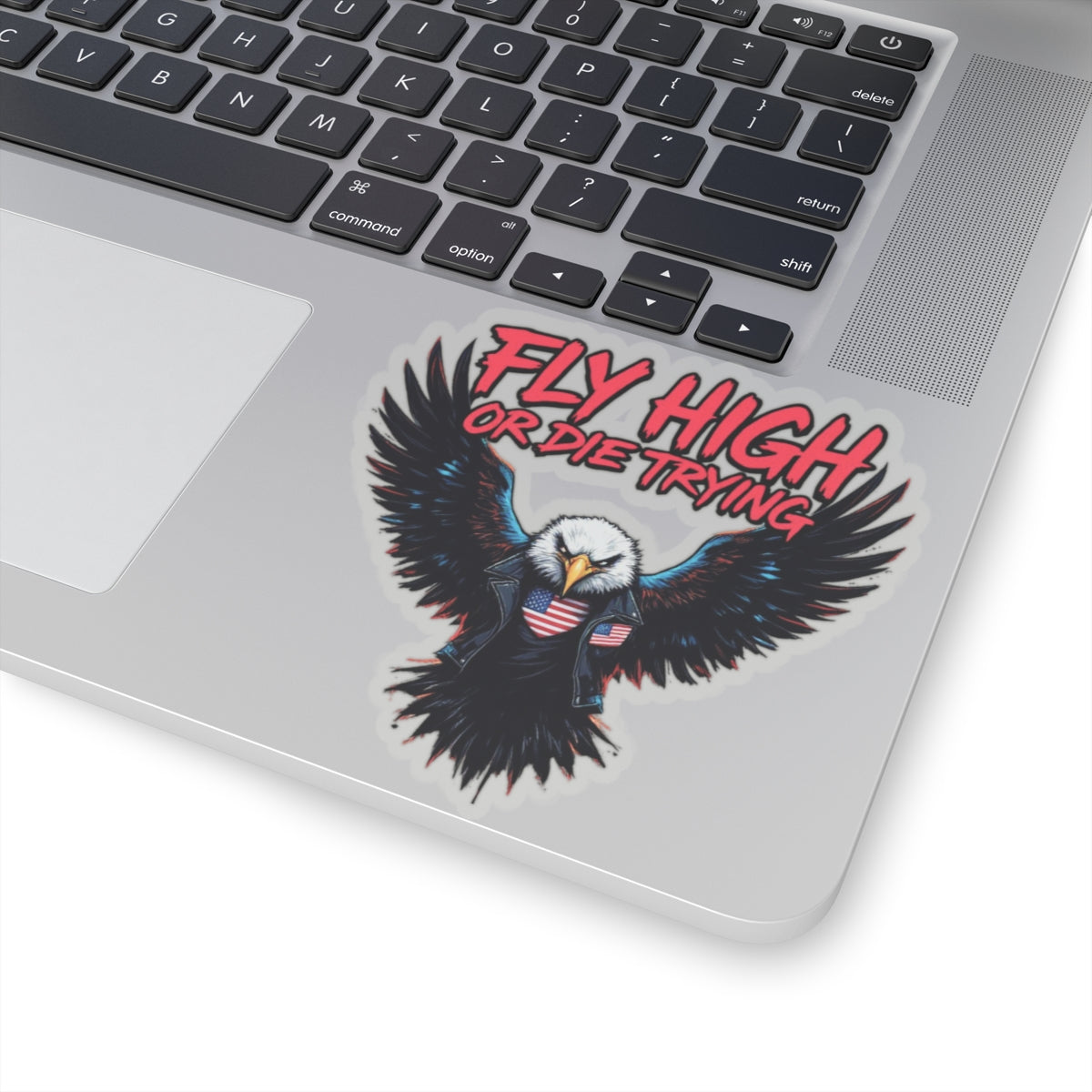 Fly High Or Die Trying Sticker