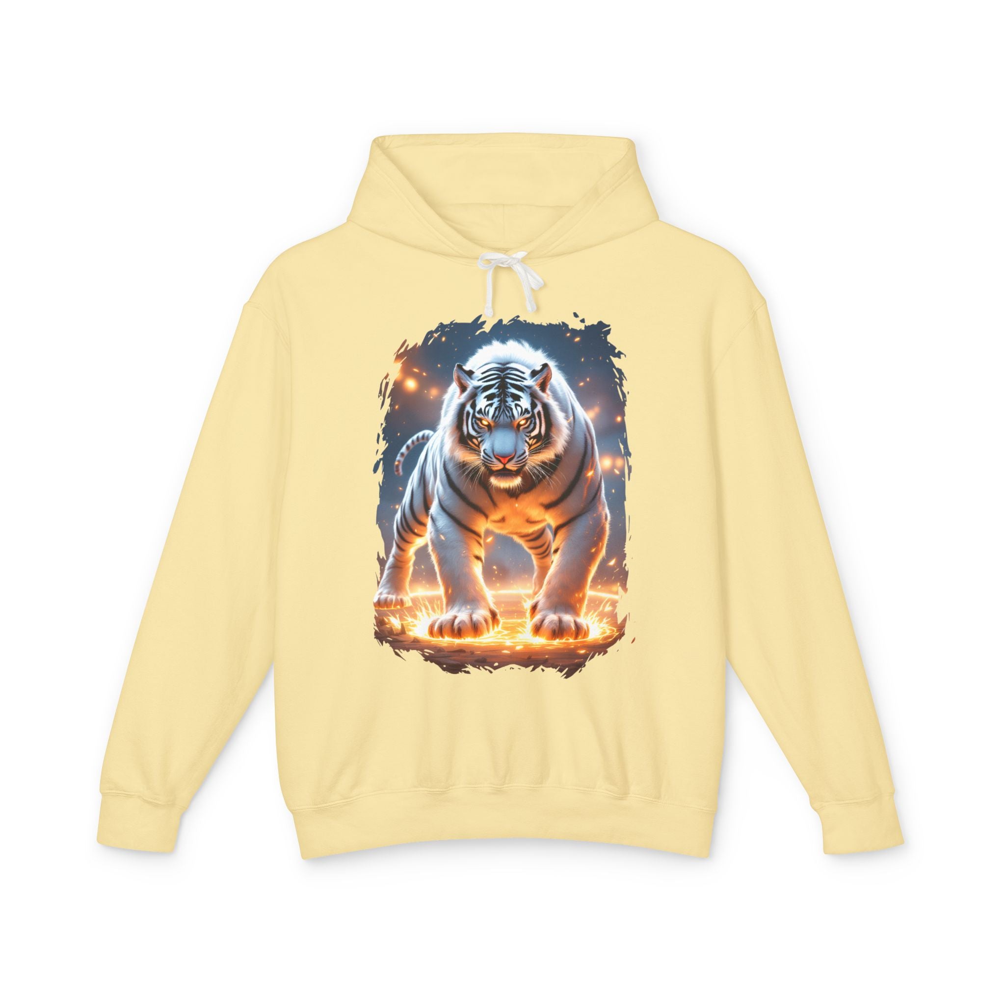 White Wildfire Hoodie