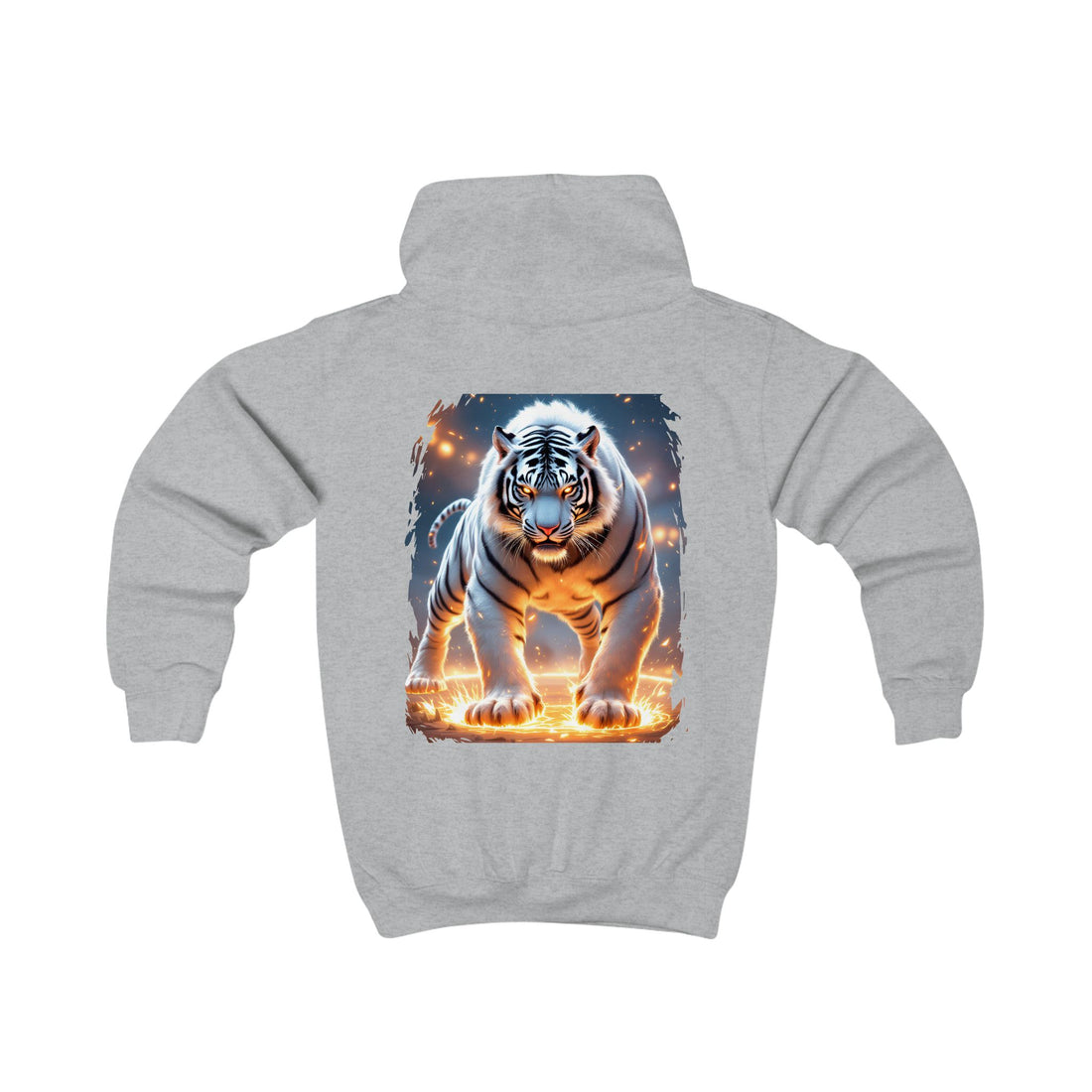 White Wildfire Youth Hoodie