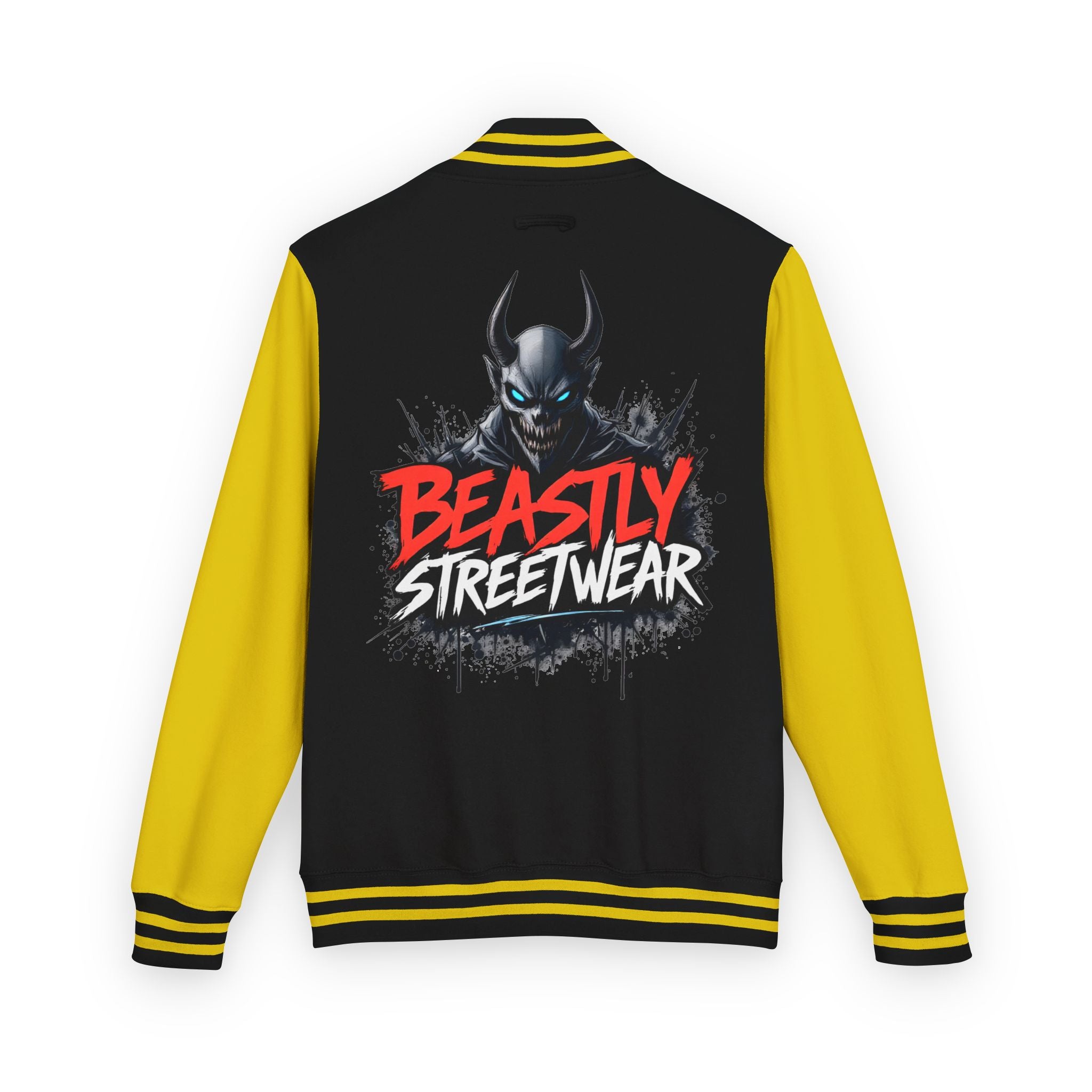 Beastly Streetwear Halloween Heavyweight Letterman Jacket