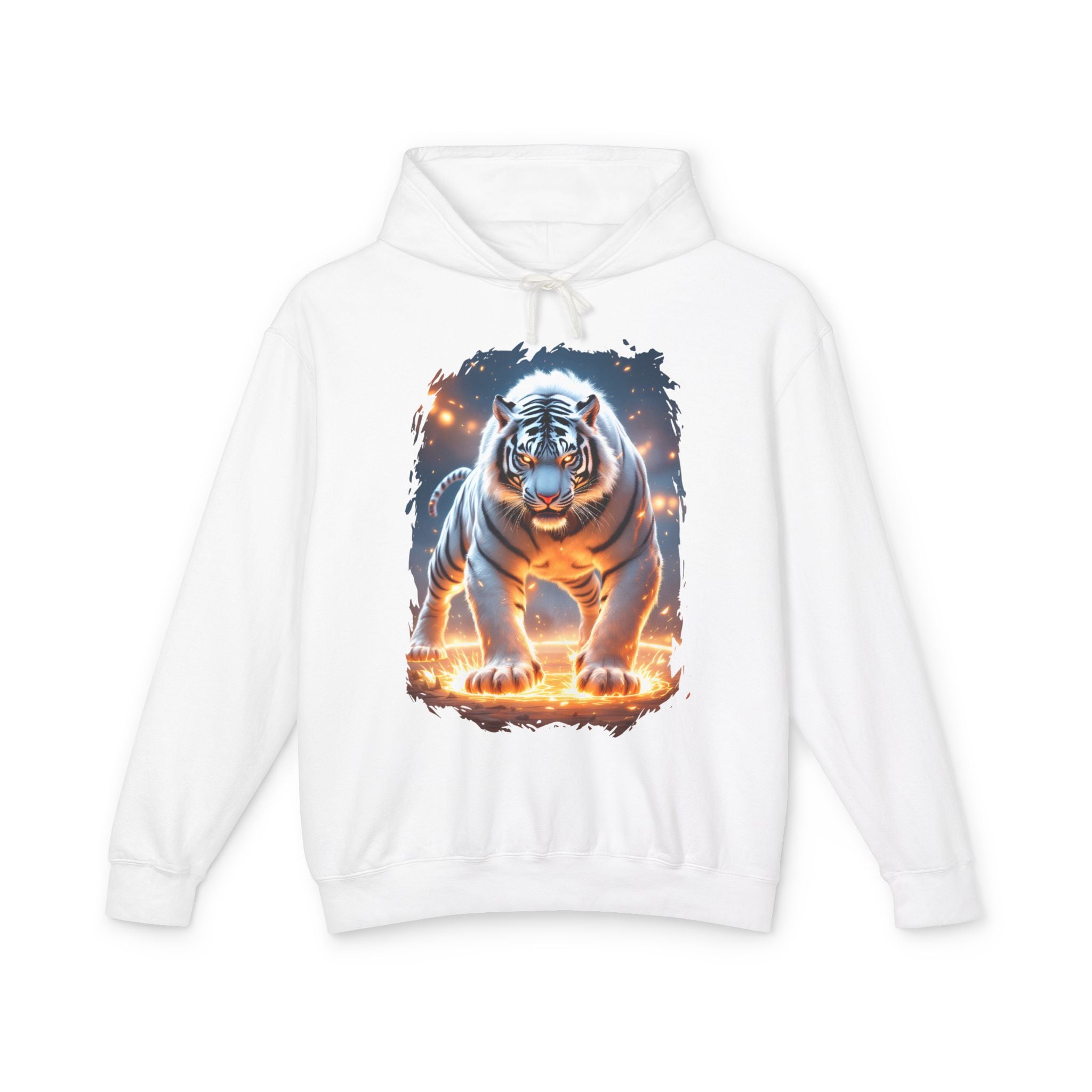 White Wildfire Hoodie
