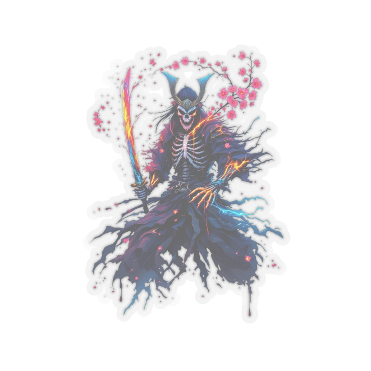 Cherry Blossom Carnage Sticker